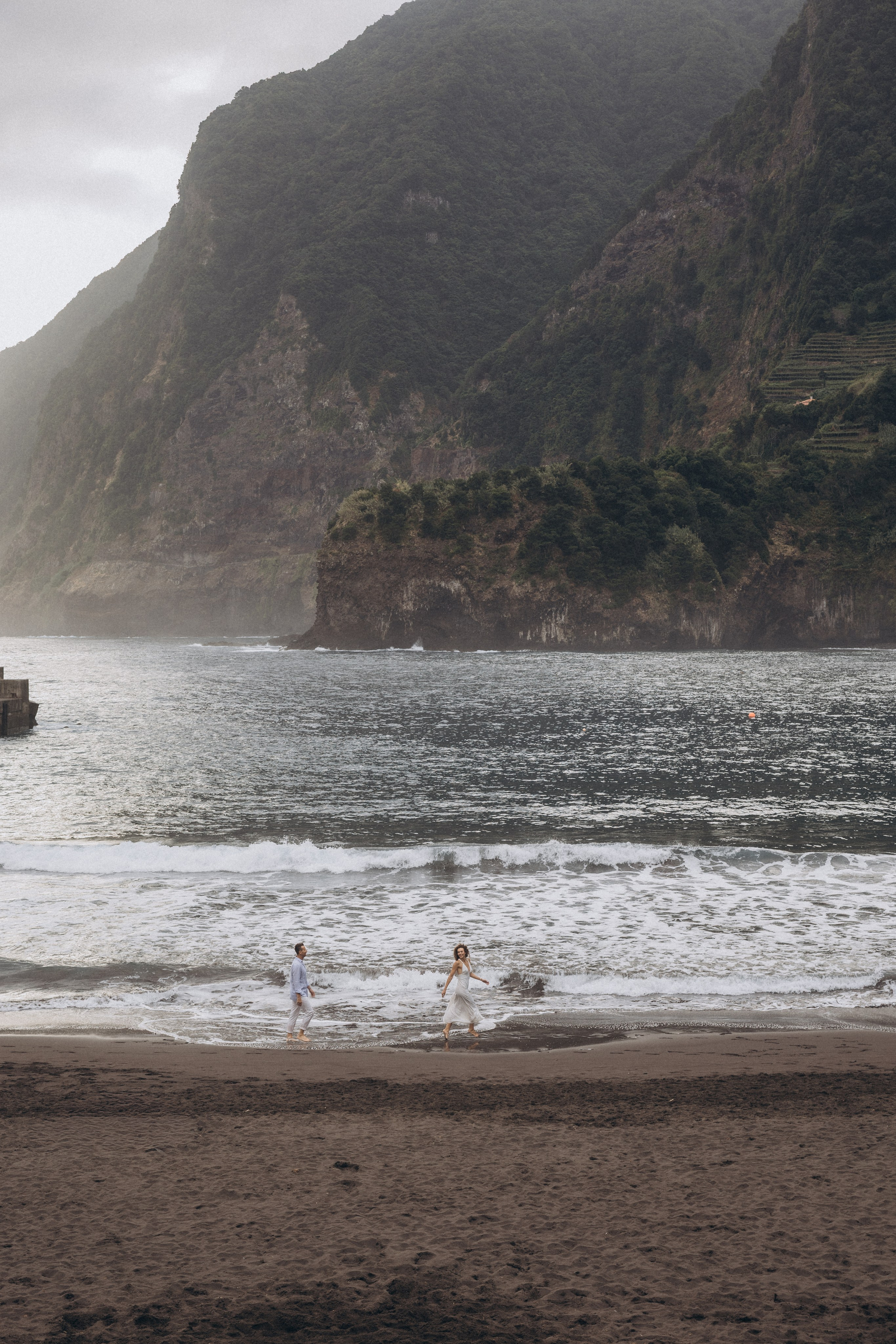Engagement Photoshoot at Seixal Beach, Madeira | Engagement Photographer