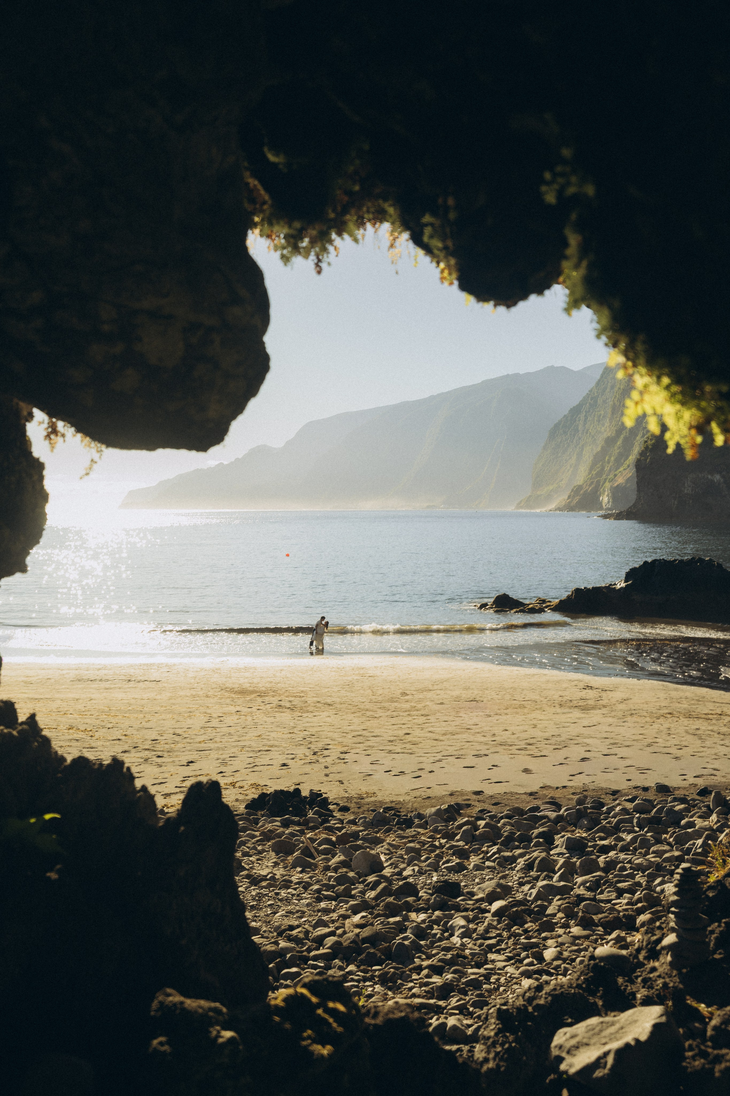 Honeymoon Photoshoot at Seixal Beach & Fanal Forest | Madeira Couple Photographer