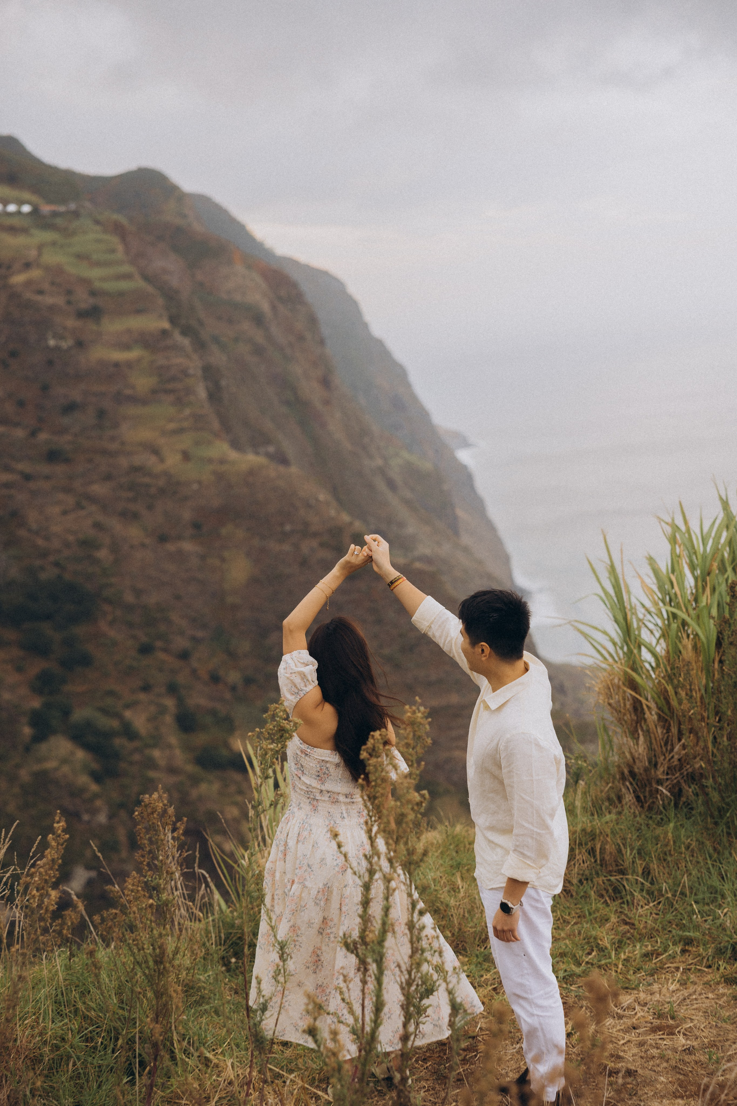 Engagement Photoshoot at Miradouro da Ponta da Ladeira, Madeira | Sunset Photography