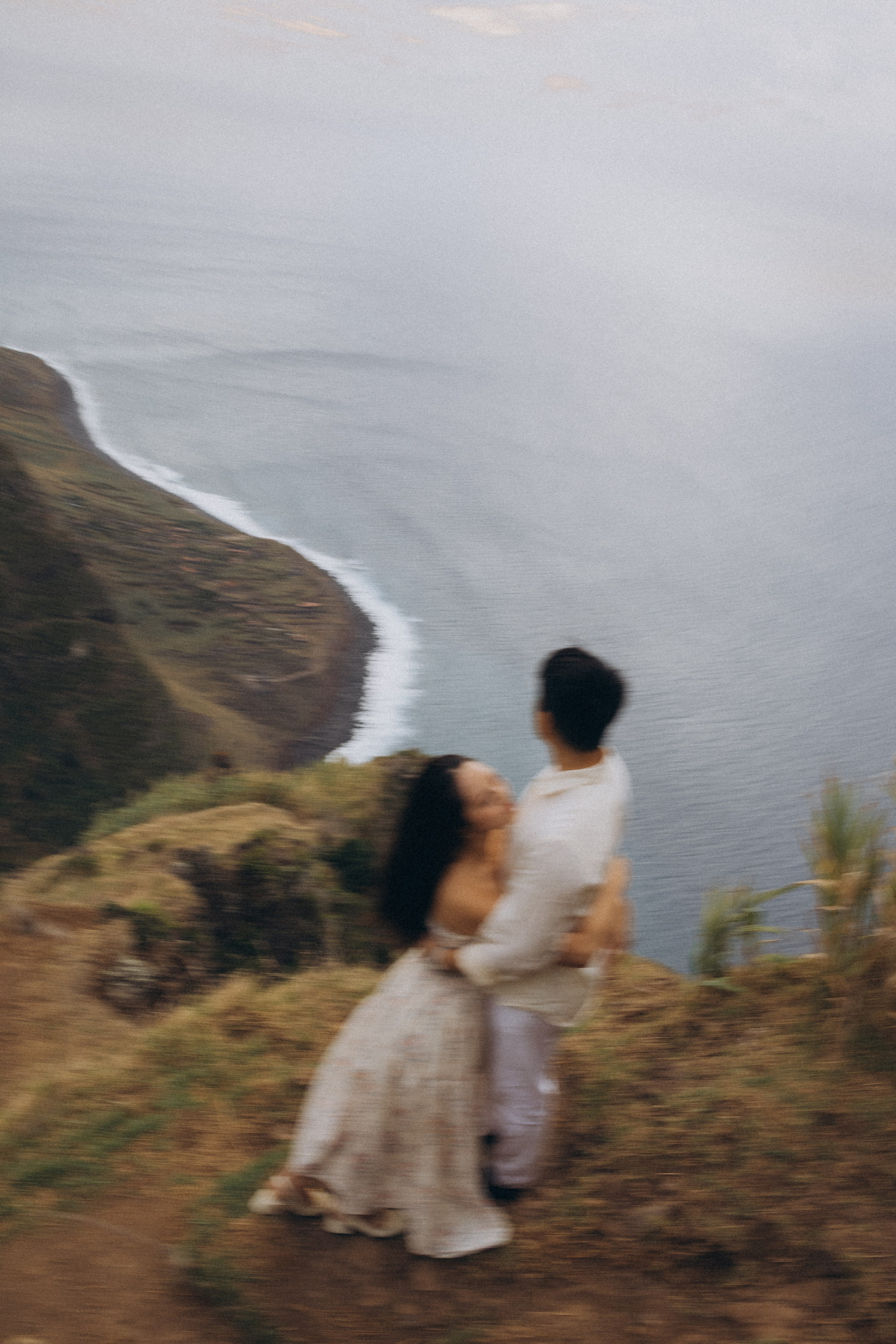 Engagement Photoshoot at Miradouro da Ponta da Ladeira, Madeira | Sunset Photography