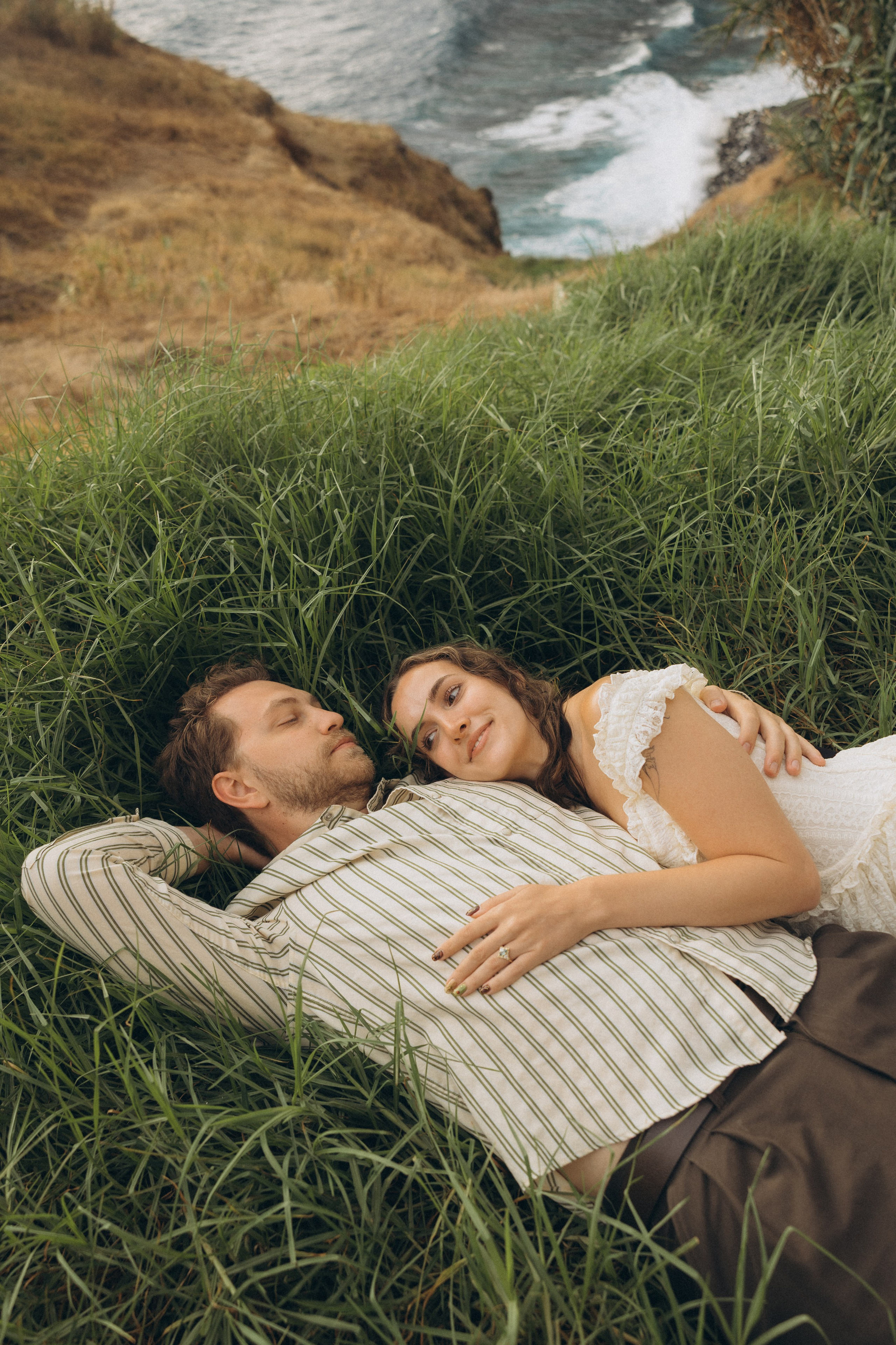 Engagement Photoshoot at Miradouro do Guindaste, Madeira | Sunrise Photography