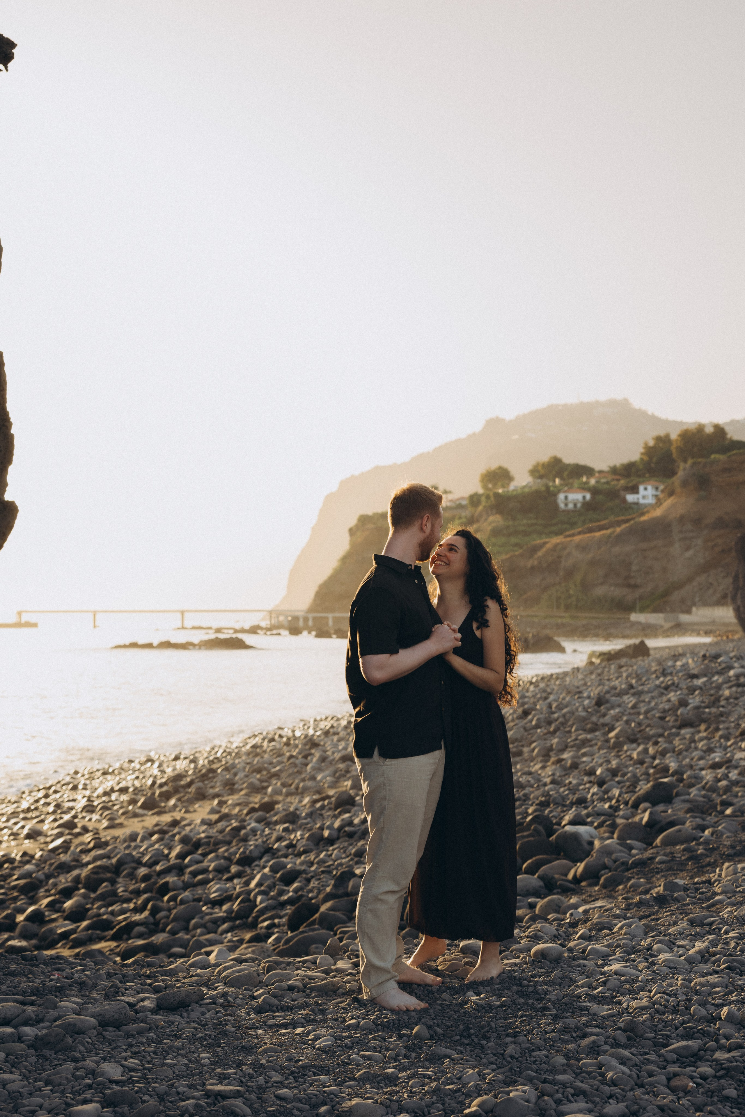 Mini Photoshoot at Formosa Beach, Madeira | Sunset Photography