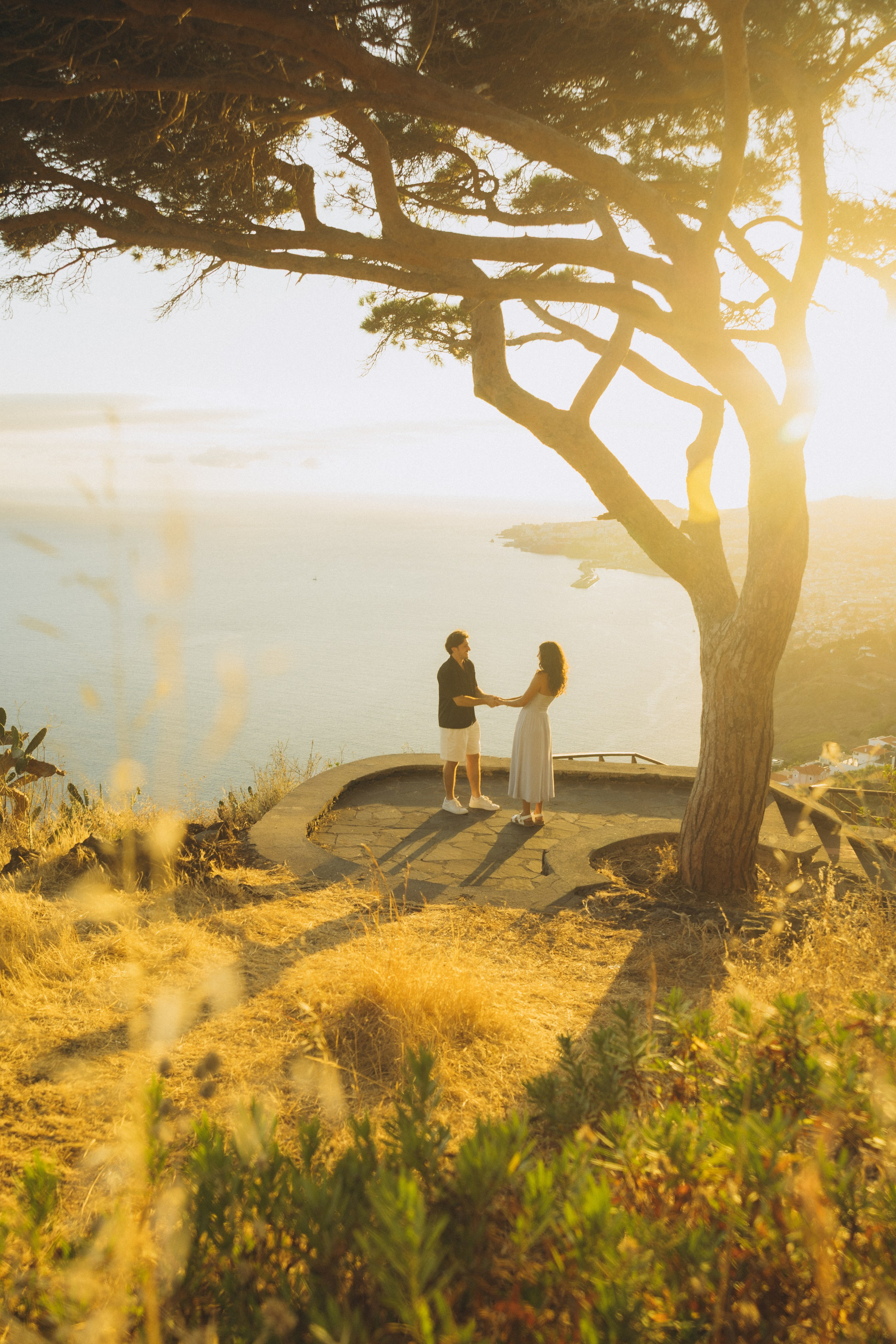Secret Proposal in Funchal, Madeira | Romantic Atlantic Ocean Engagement