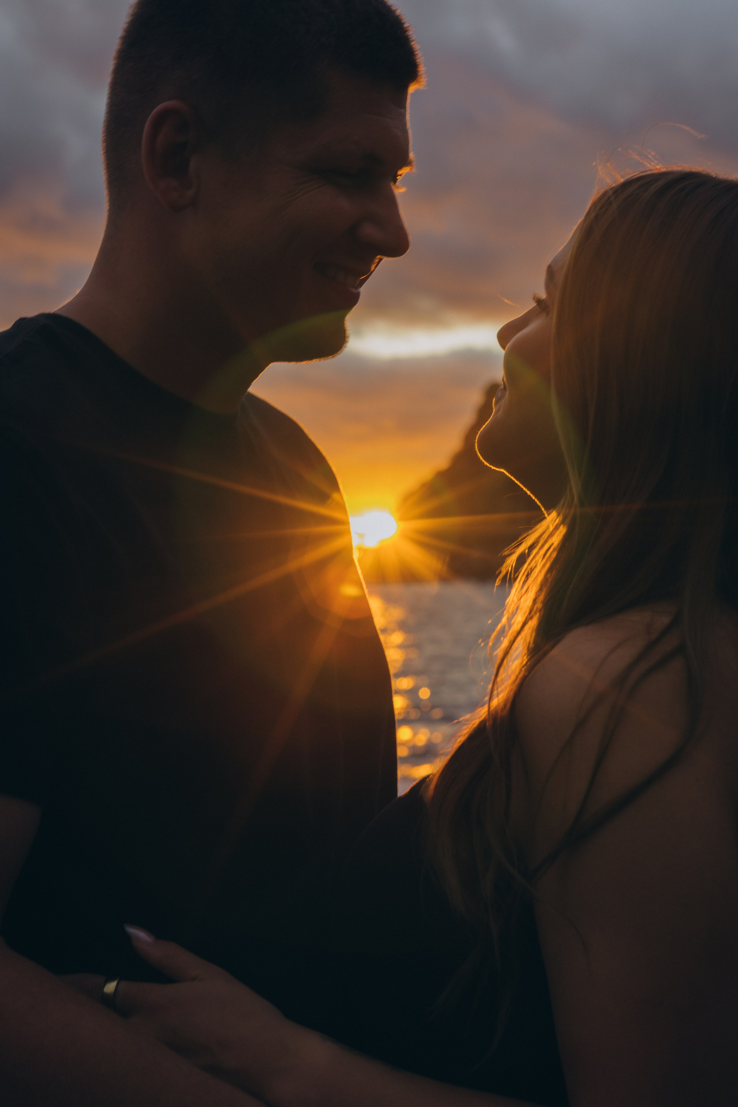 Couple Mini Photoshoot at Sunset on Formosa Beach, Madeira | Romantic Photography