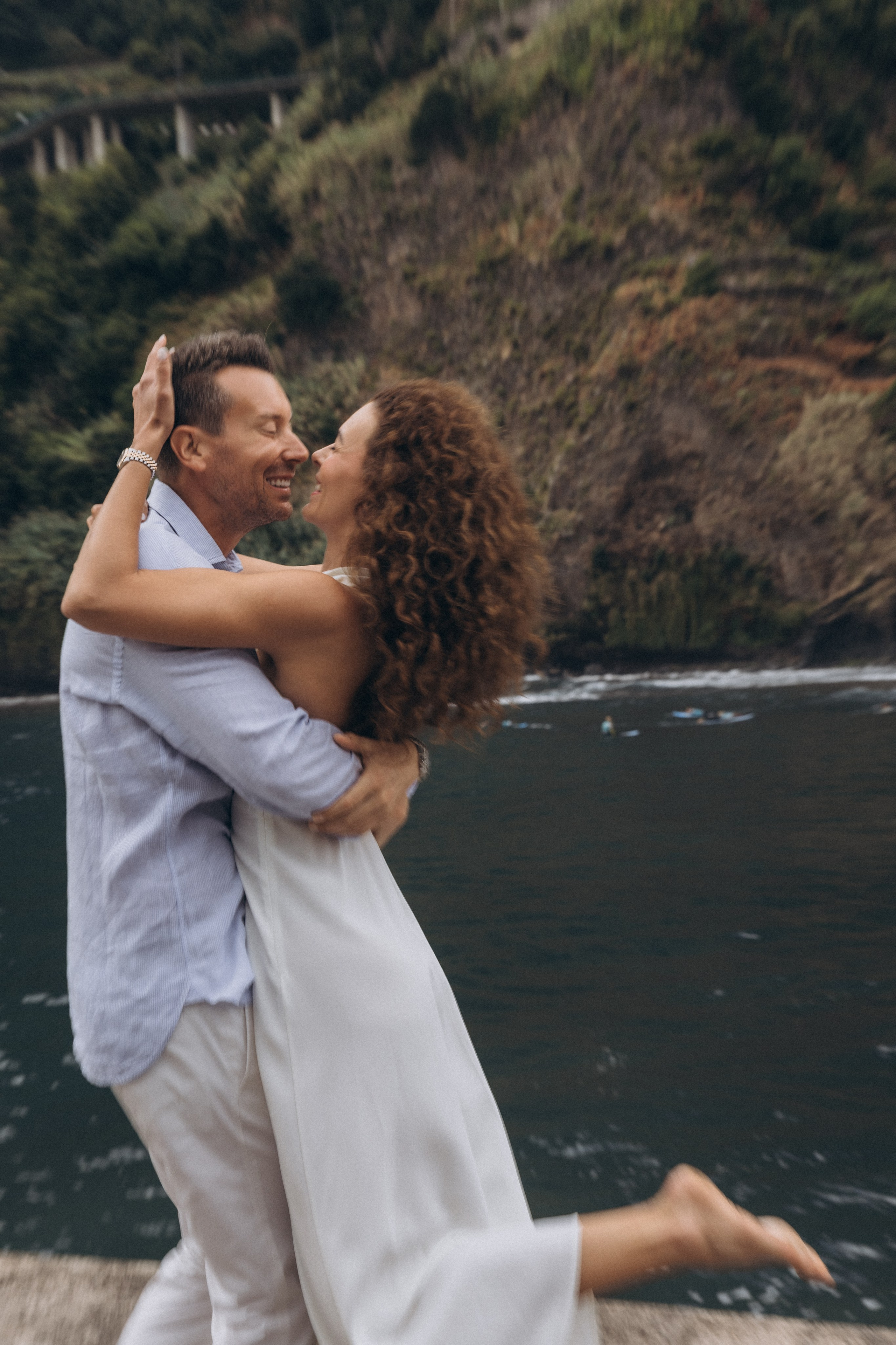 Engagement Photoshoot at Seixal Beach, Madeira | Engagement Photographer