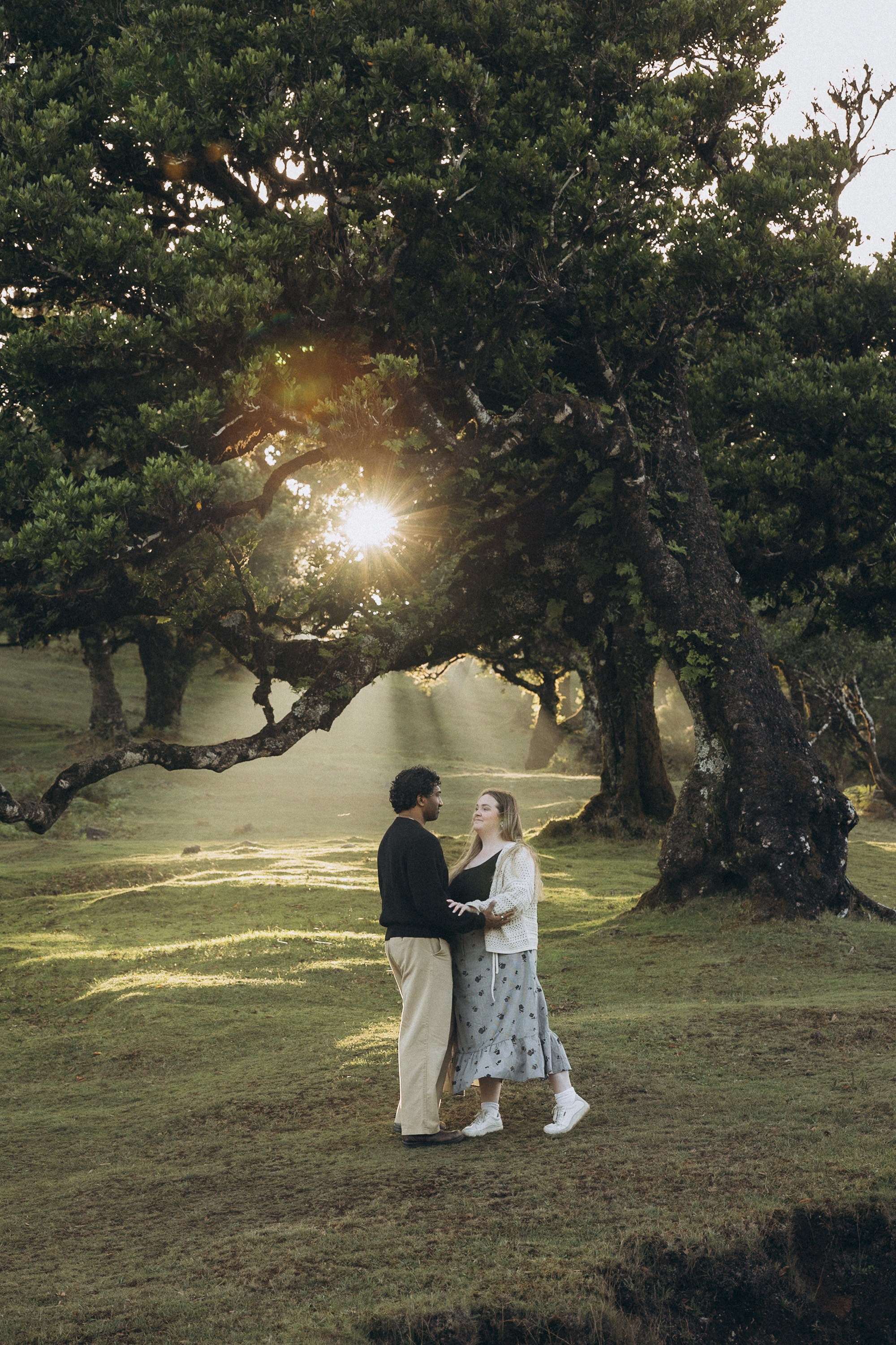 Couple Photoshoot in Fanal Forest, Madeira | Romantic Forest Photography