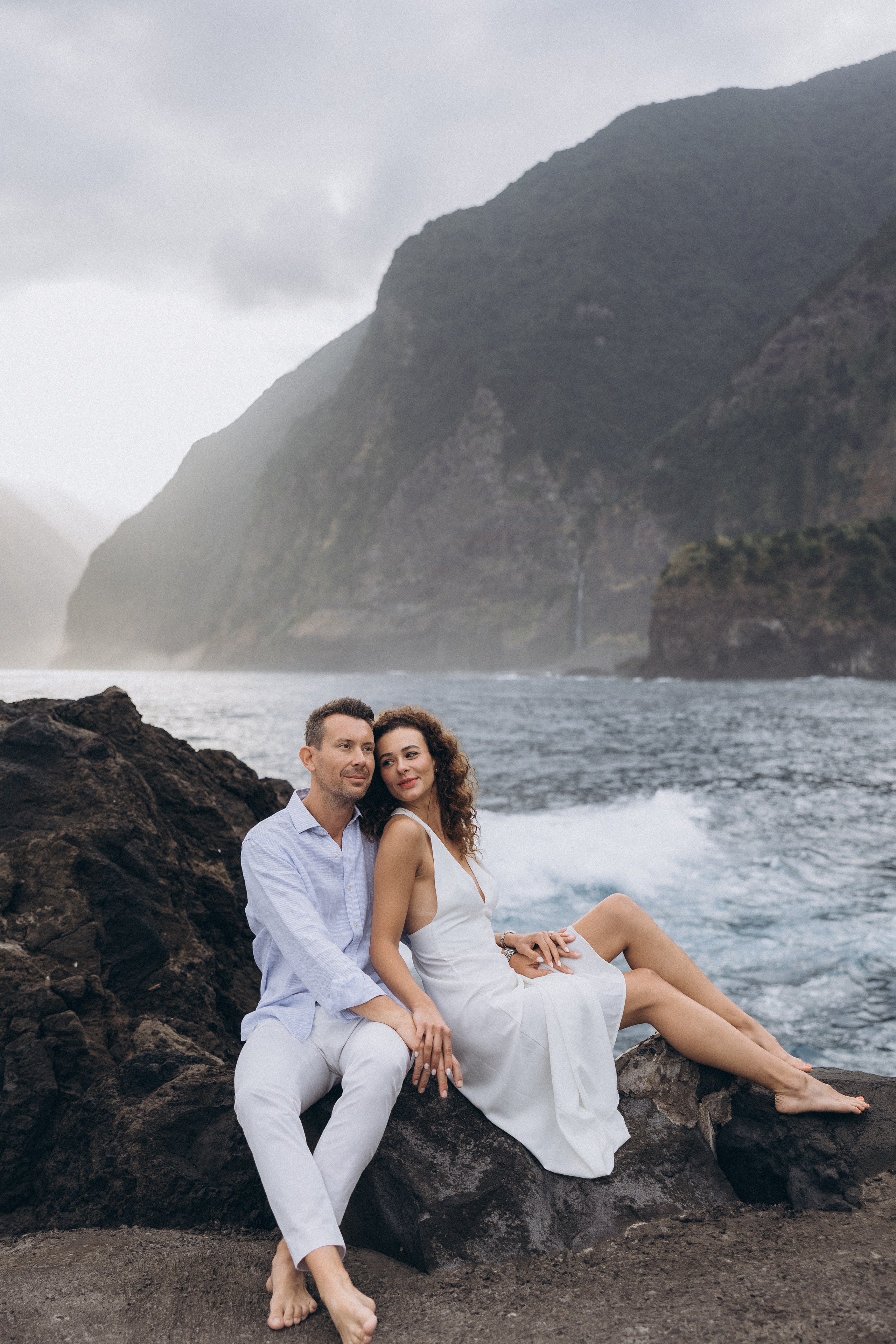 Engagement Photoshoot at Seixal Beach, Madeira | Engagement Photographer