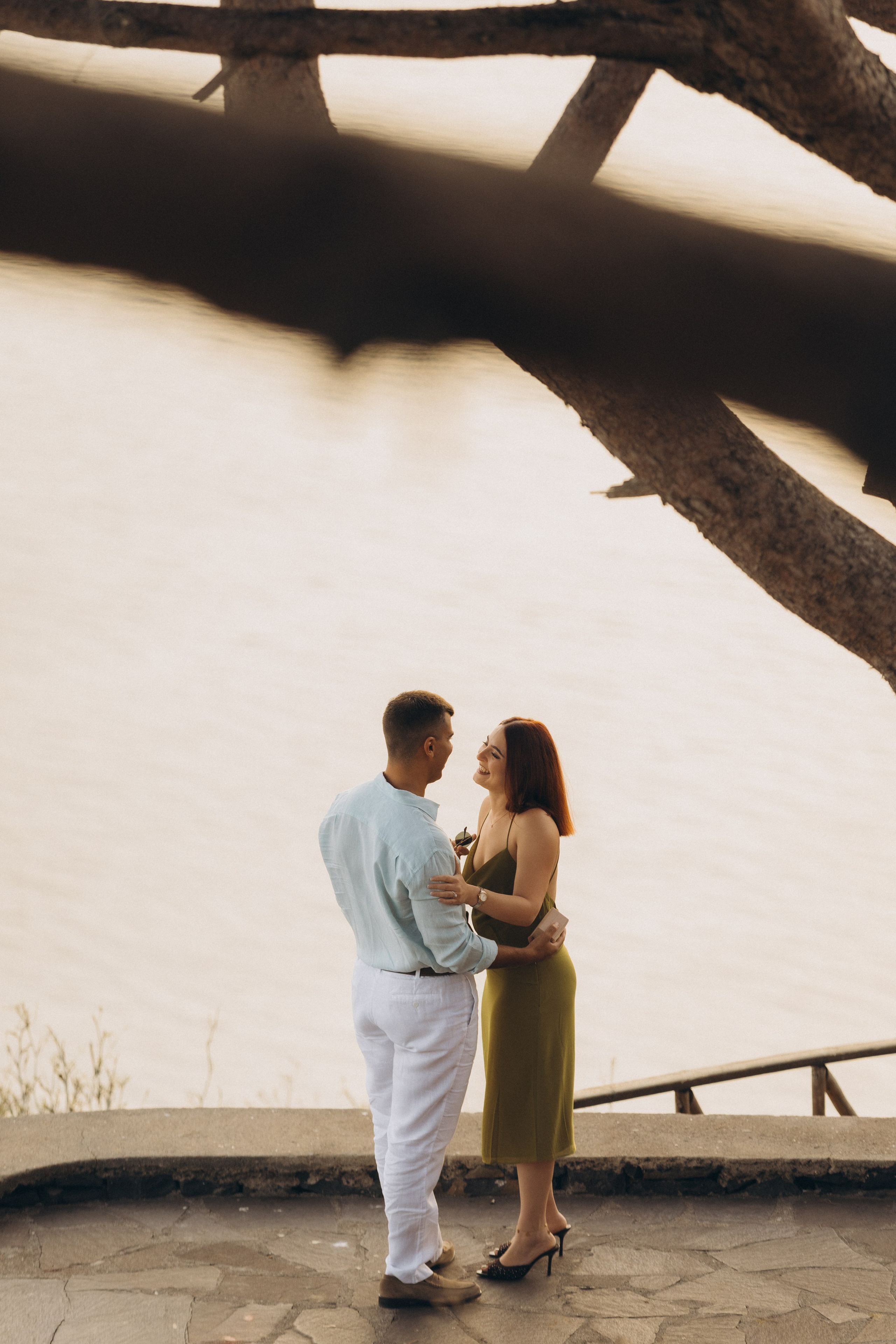 Secret Proposal at a Funchal Viewpoint Overlooking the Atlantic Ocean, Madeira