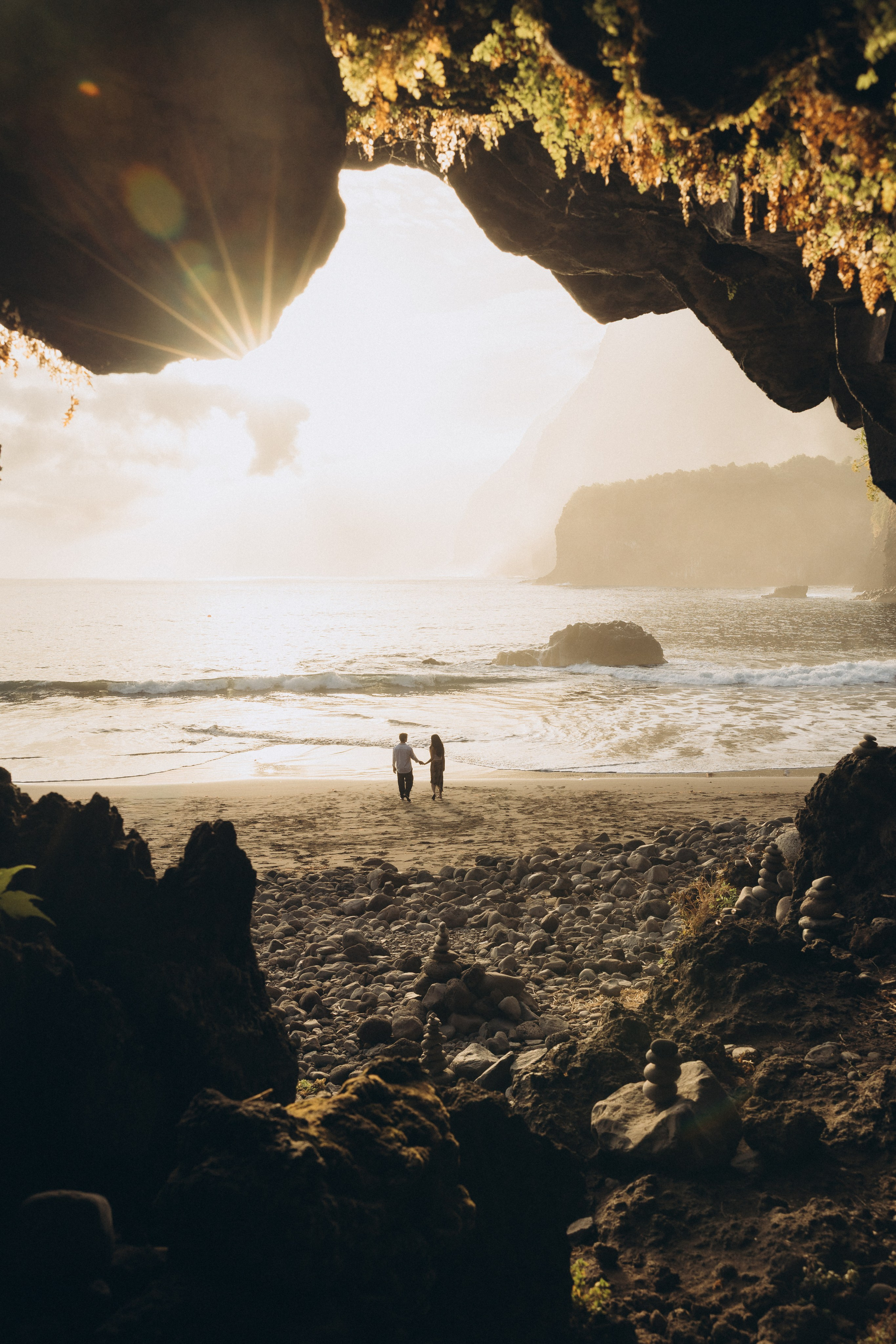 Secret Proposal at Seixal Beach, Madeira | Sunrise Proposal Photography