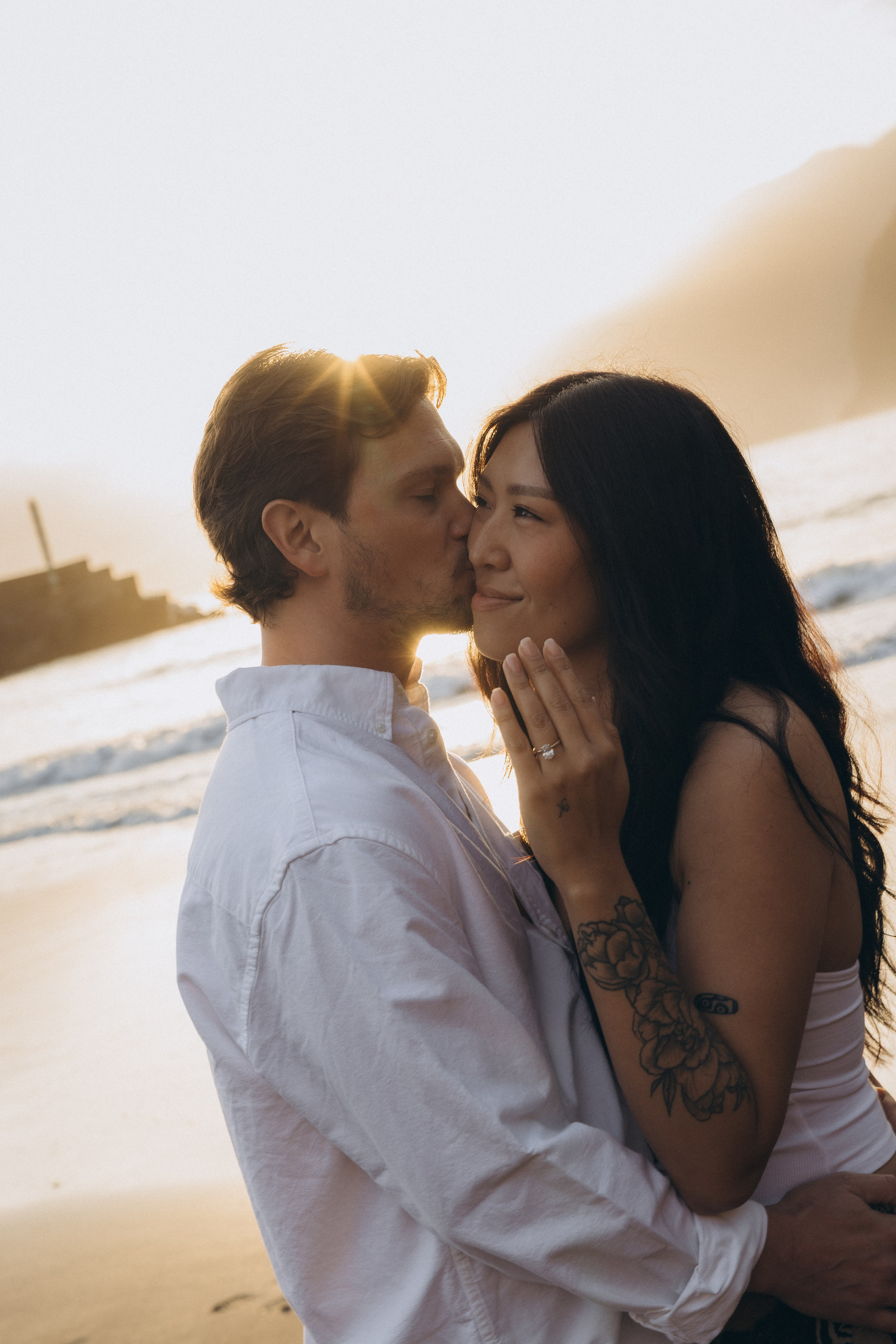 Secret Proposal at Seixal Beach, Madeira | Sunrise Proposal Photography