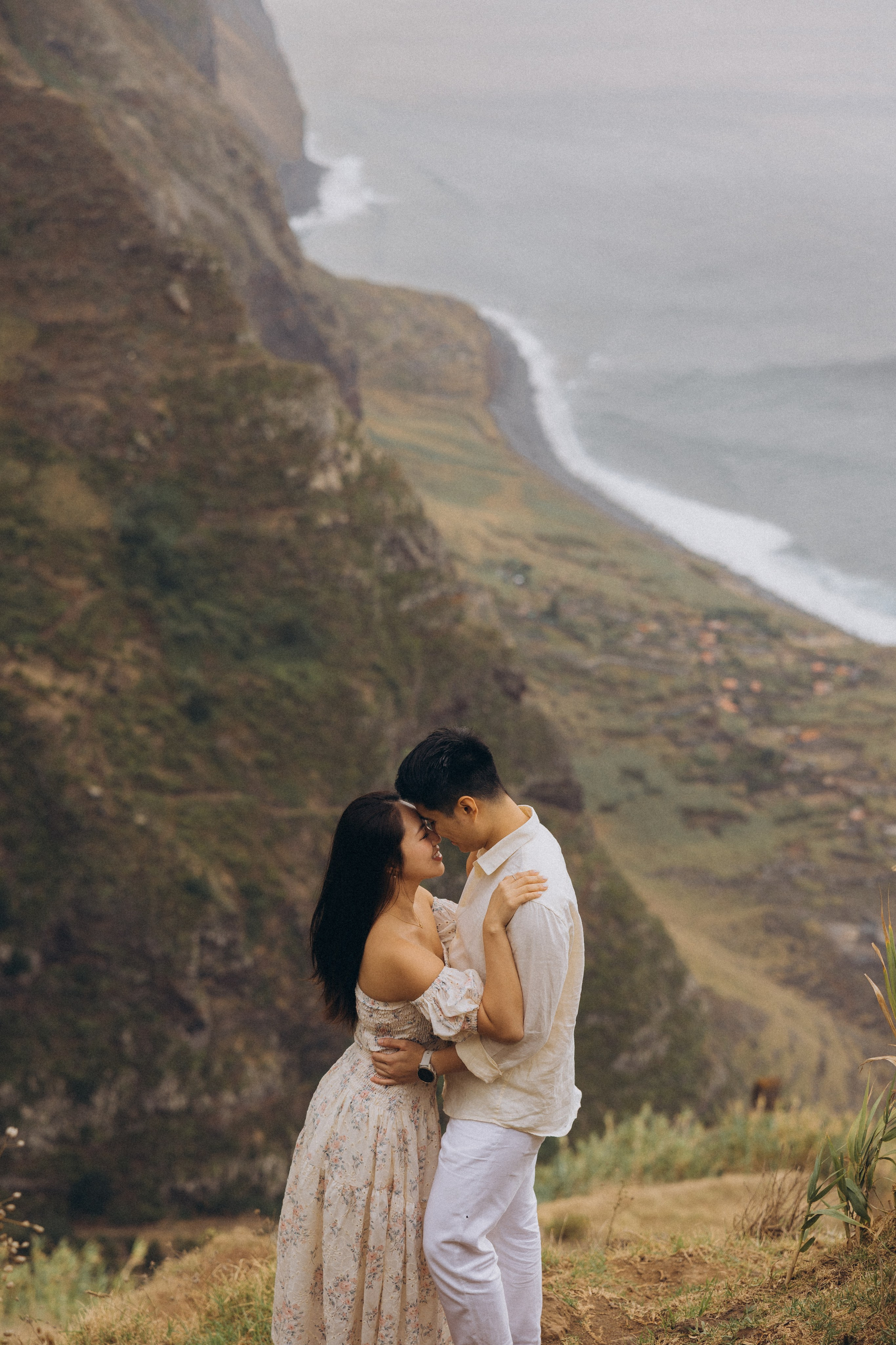 Engagement Photoshoot at Miradouro da Ponta da Ladeira, Madeira | Sunset Photography