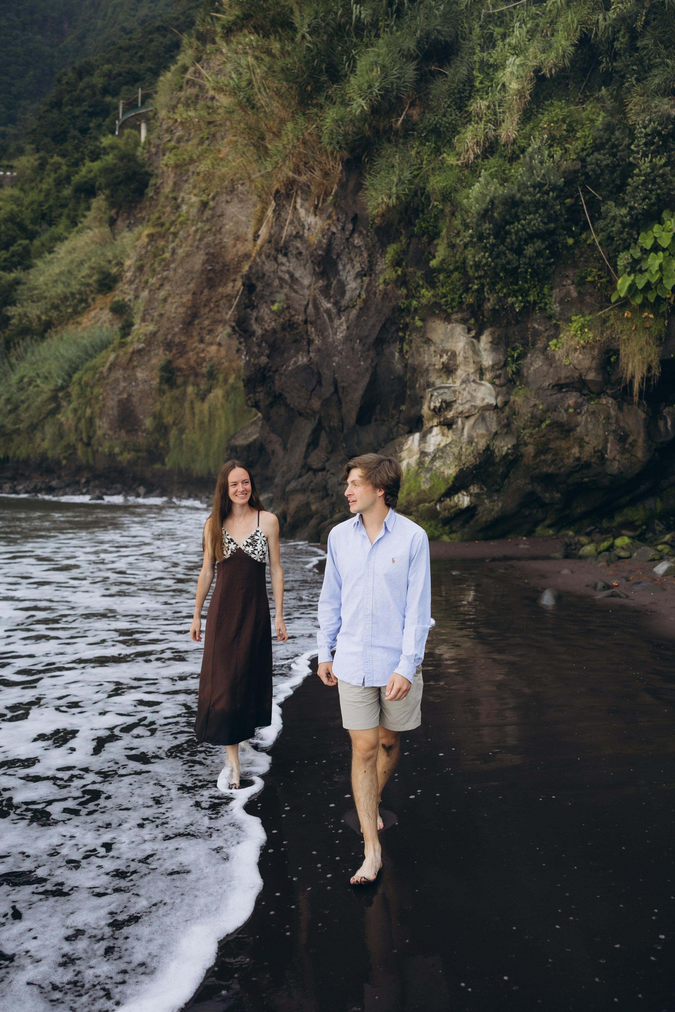 Secret Proposal at Seixal Beach, Madeira