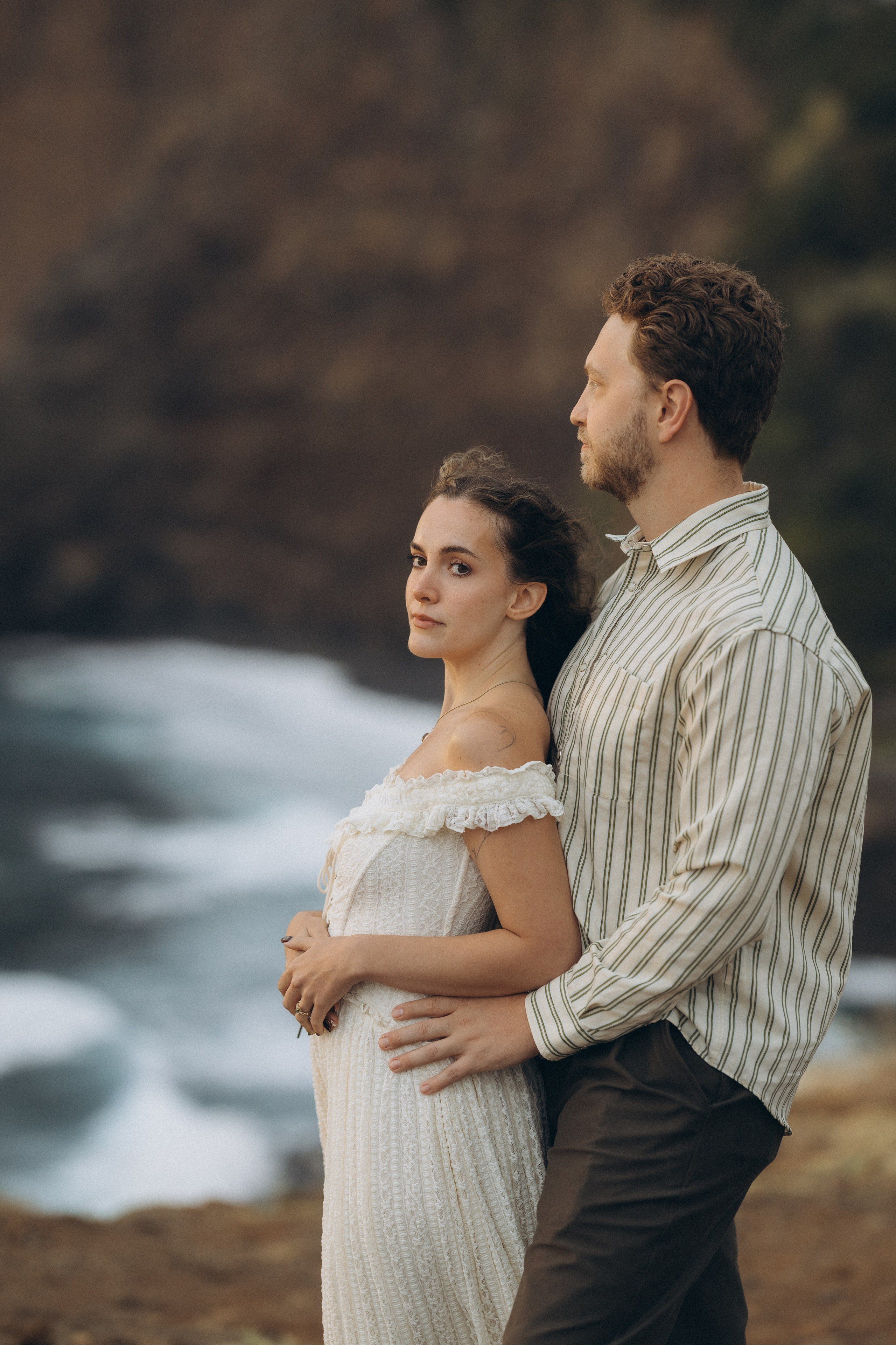 Engagement Photoshoot at Miradouro do Guindaste, Madeira | Sunrise Photography
