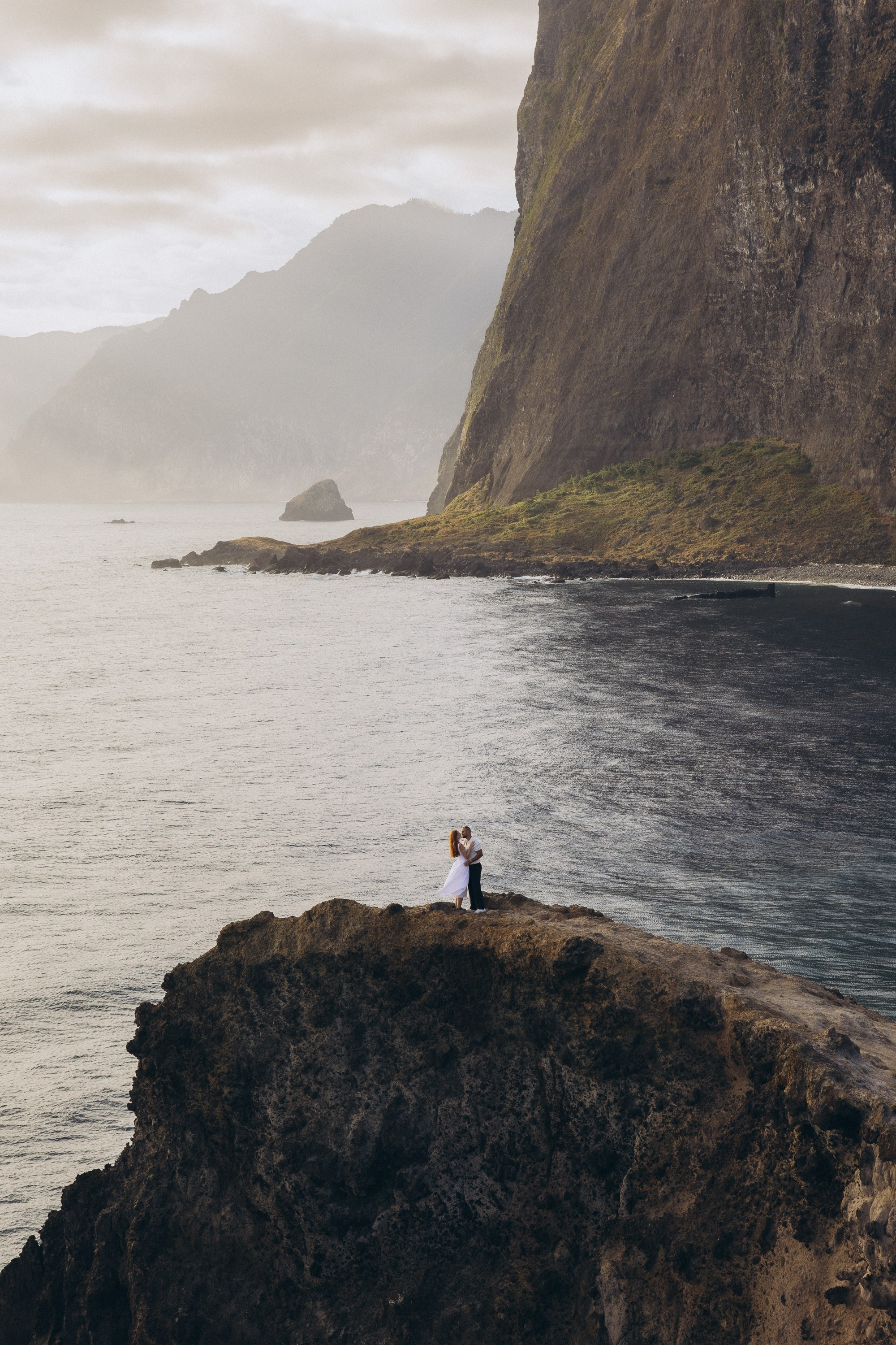 Secret Proposal at Miradouro do Guindaste, Madeira | Proposal Photographer