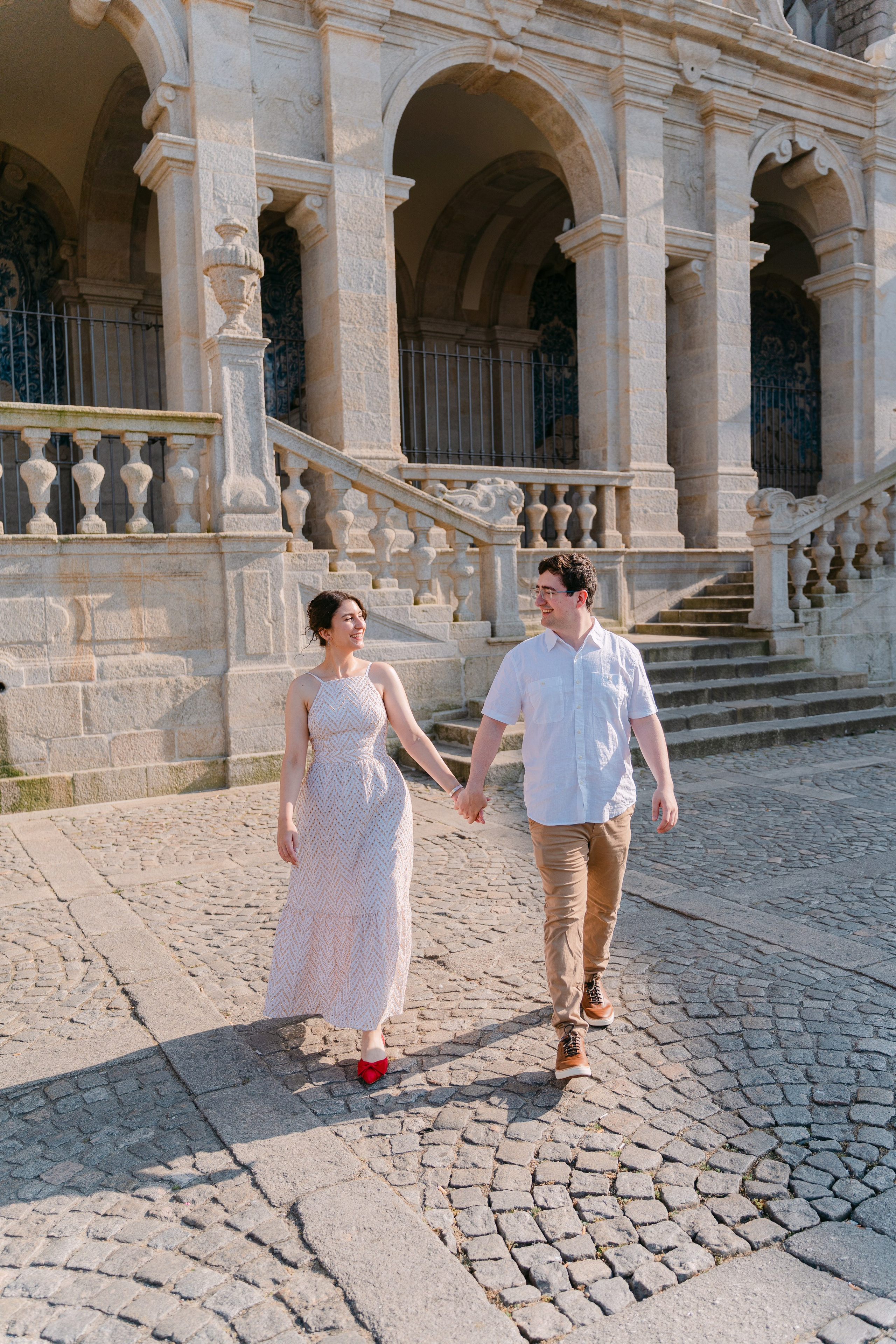 Wedding proposal at Senhor da Pedra. Fotógrafo de casamentos e ensaios para casais em Porto