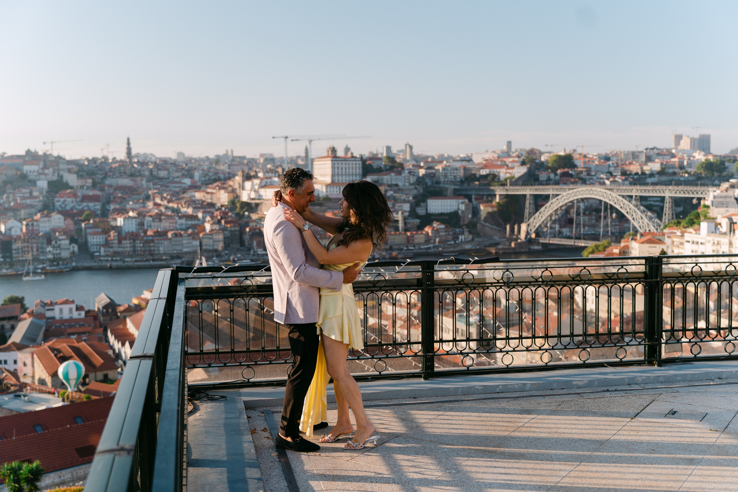 Wedding Proposal at Yeatman Hotel. Wedding and couple photographer in Porto