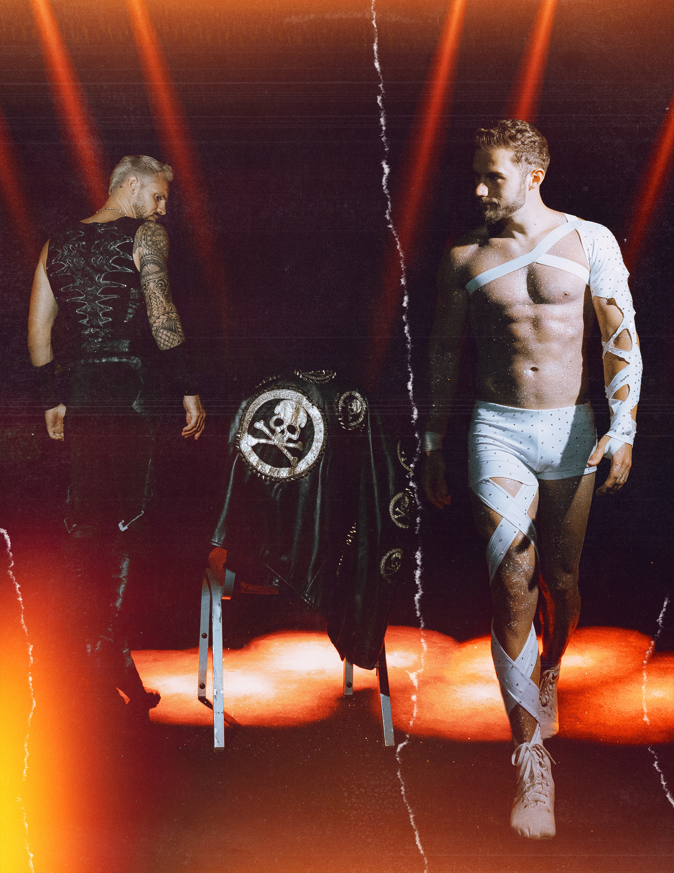 Фотосессия с братьями Castanheira: Креативные портреты с артистами Circo Quiros в Торревьехе