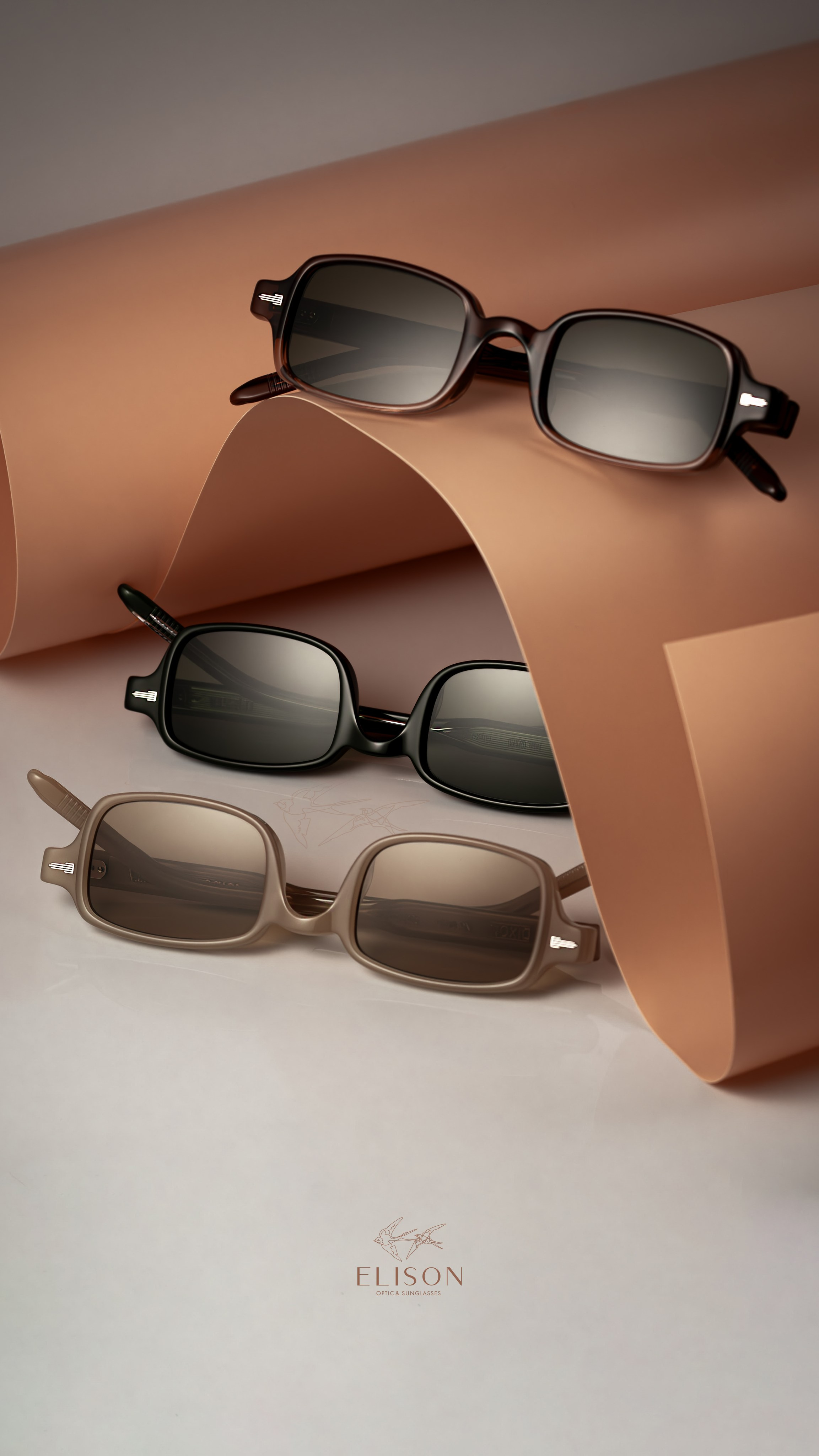 Fashion glasses. Ellstudio film production