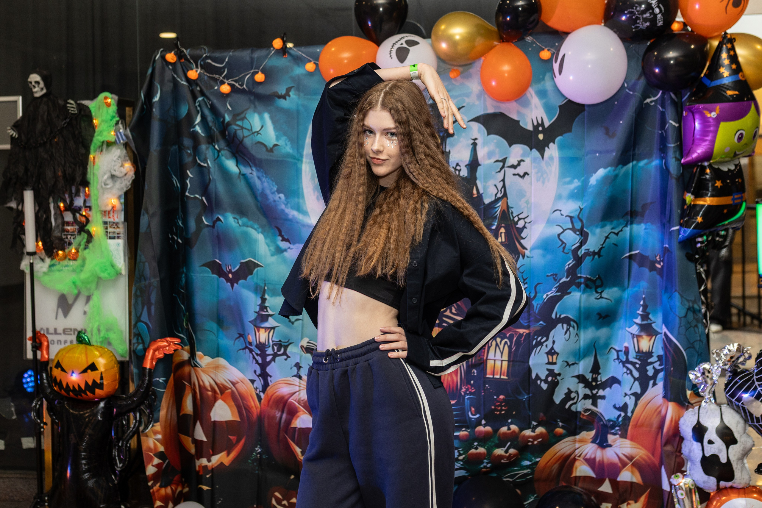 Leo dance studio Helloween 2025. Семейный и детский фотограф в Варшаве Мила Бобровская