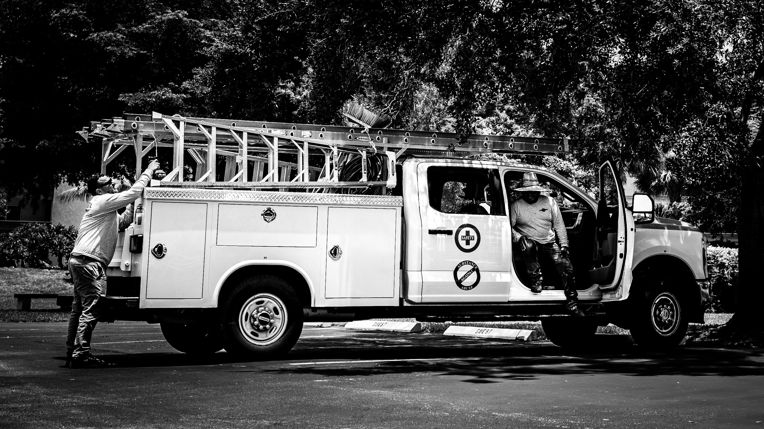 Black and White. Out and About 239