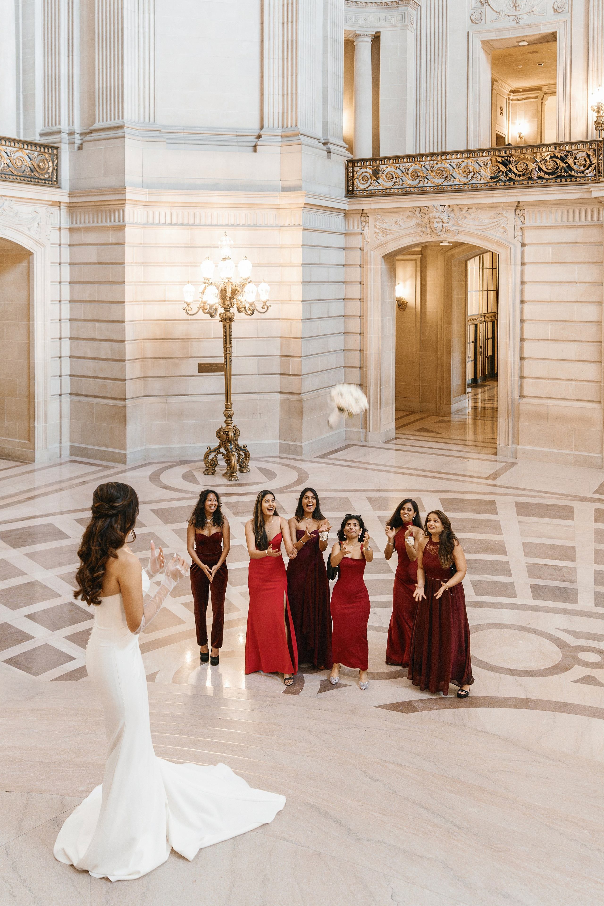 San Francisco City Hall Wedding. Wedding Photography & Videography Team in California, Los Angeles, San Francisco, San Diego and Travel