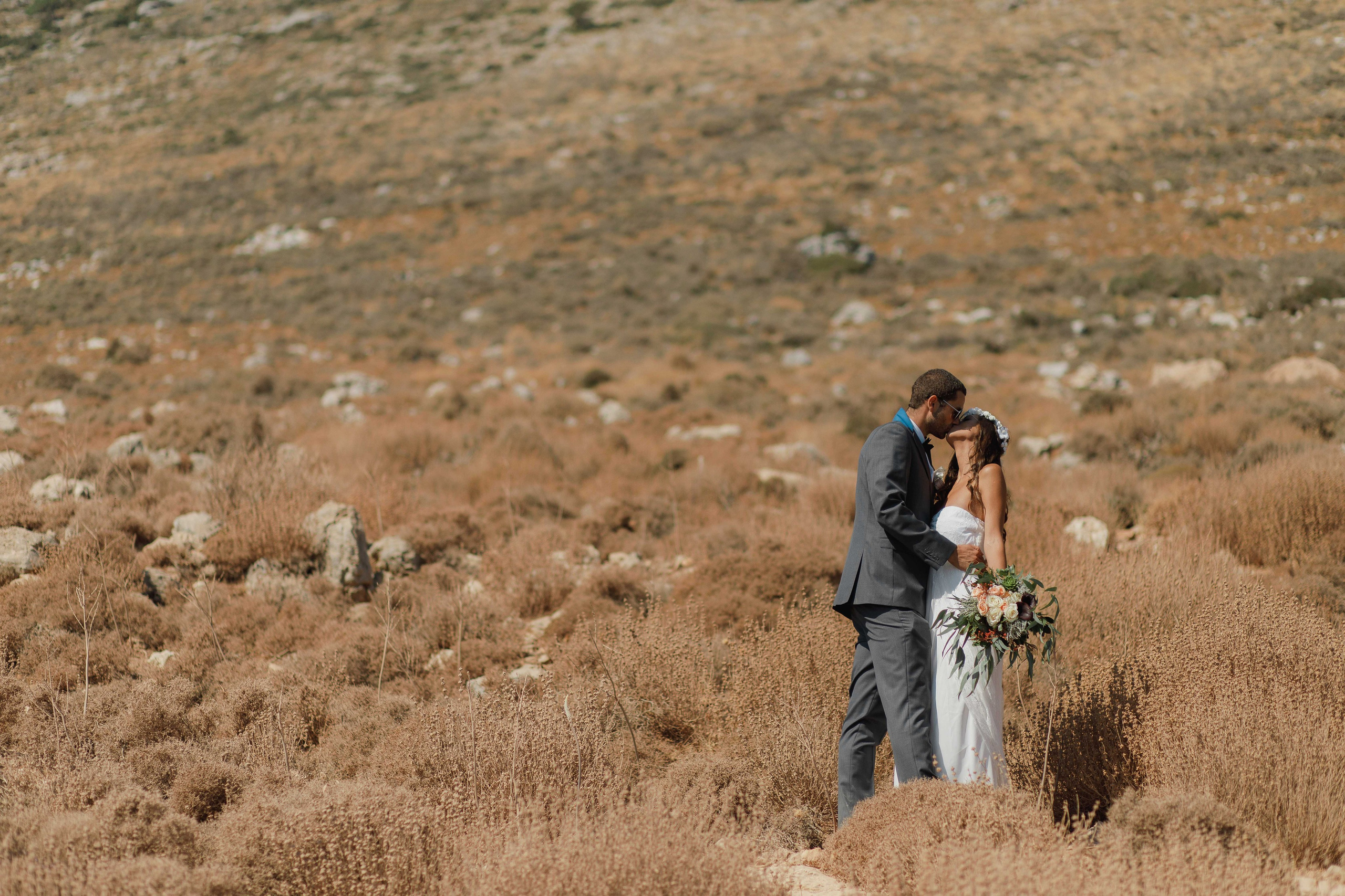 Marino & Steffi, Crete. Denny Savon — Photographer in Santorini | Weddings, Love Stories & Flying Dress