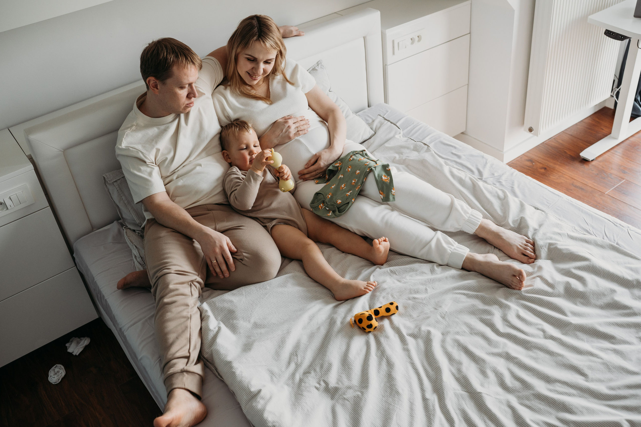 Алина, Саша и Артур. Фотограф новорожденных и детей первого года Евгения Михалькевич