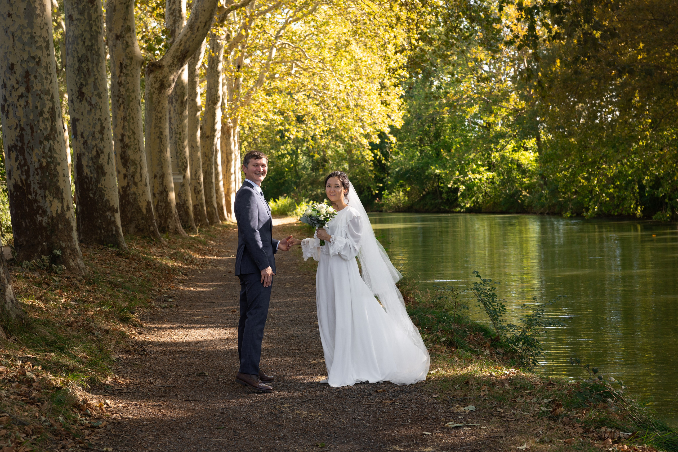 Wedding on Canal du Midi. Евгения Смирнова — Ваш фотограф в Тулузе и на юго-западе Франции