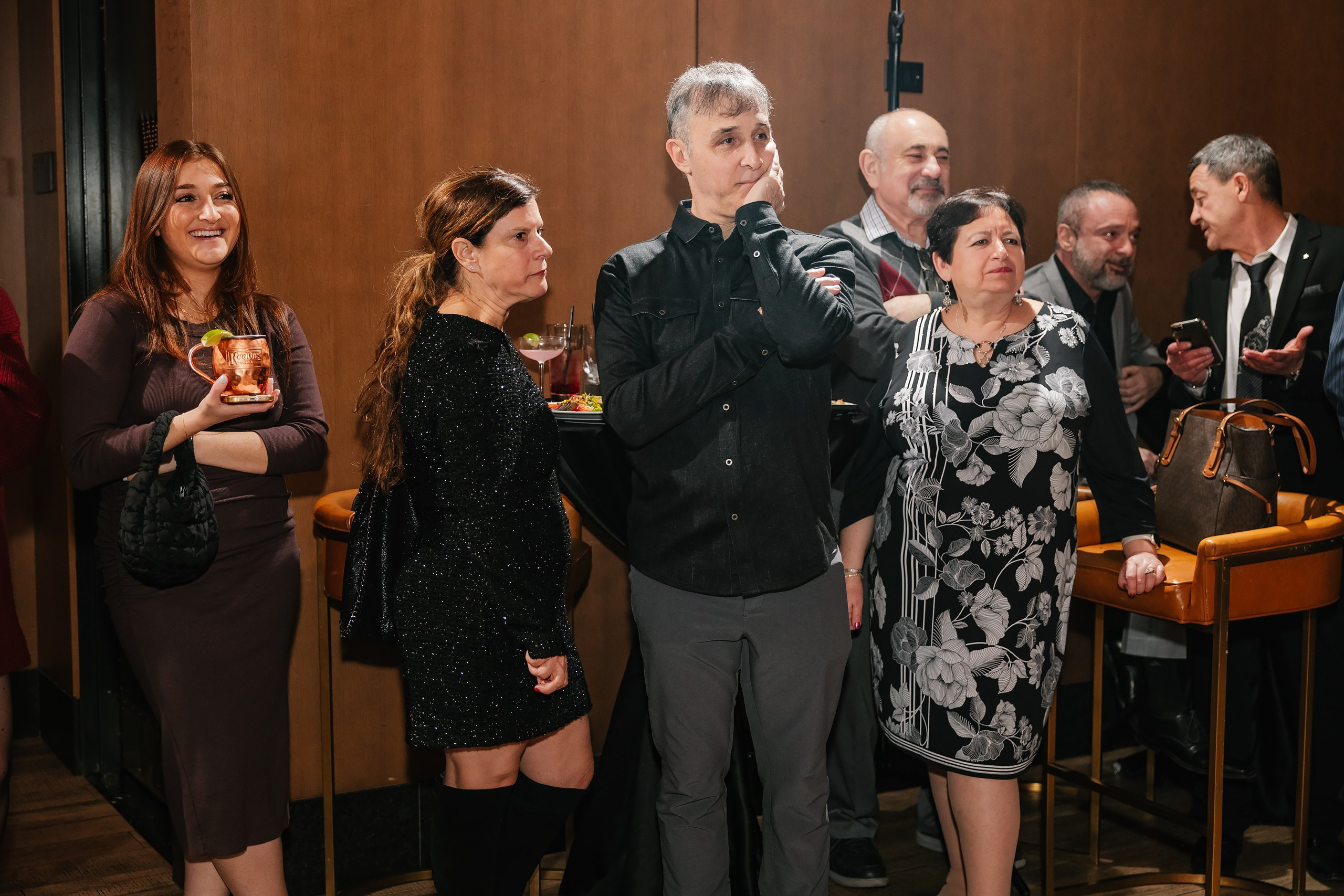 02.18.2024 Engagement Party. Wedding family event photographer in Chicago Nick Yushevich