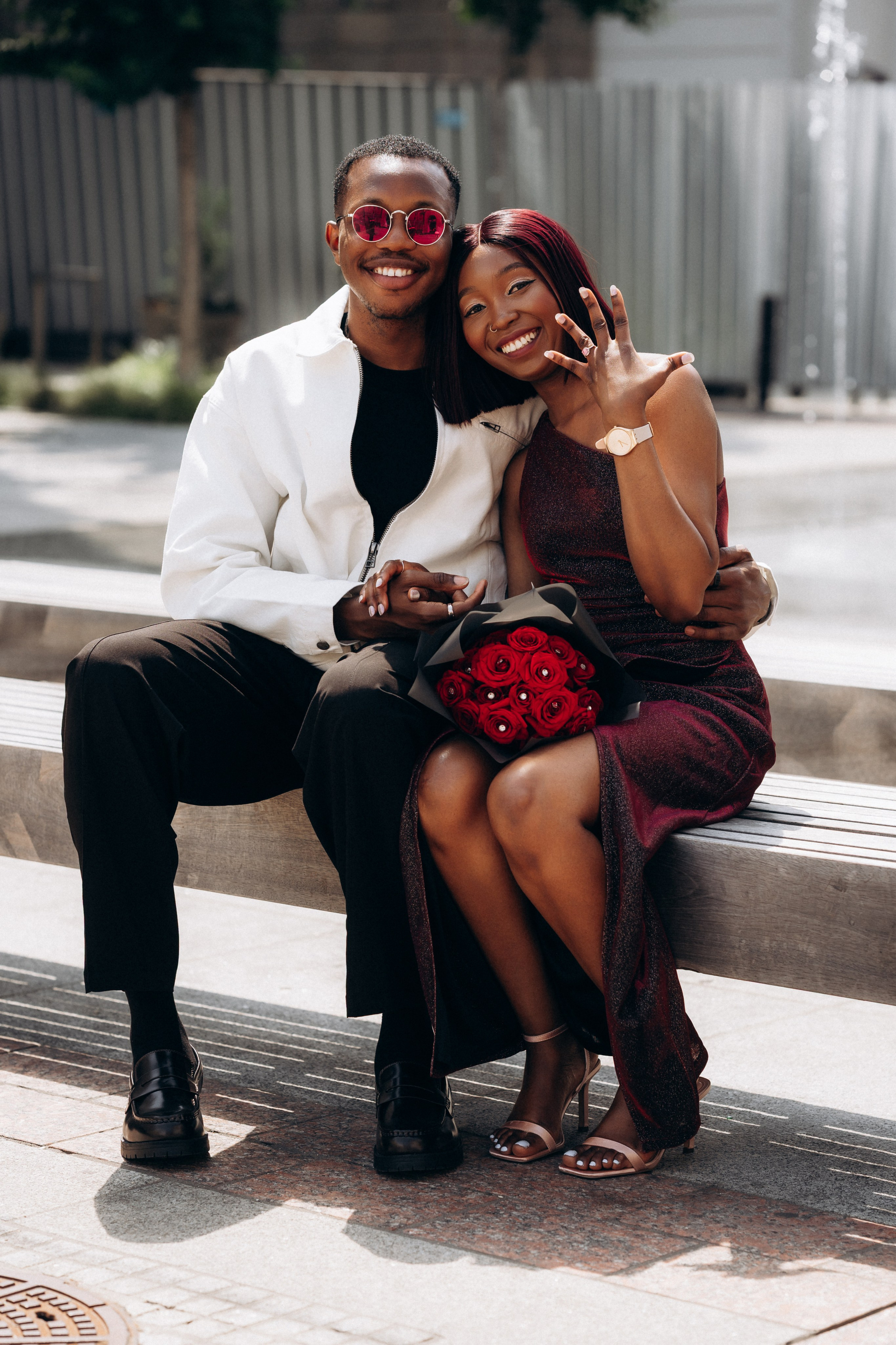 Oświadczyny Katowice | Romantyczna sesja zdjęciowa | Fotograf Yuliia Khmelinina. Fotograf Katowice – sesje indywidualne, rodzinne, ślubne