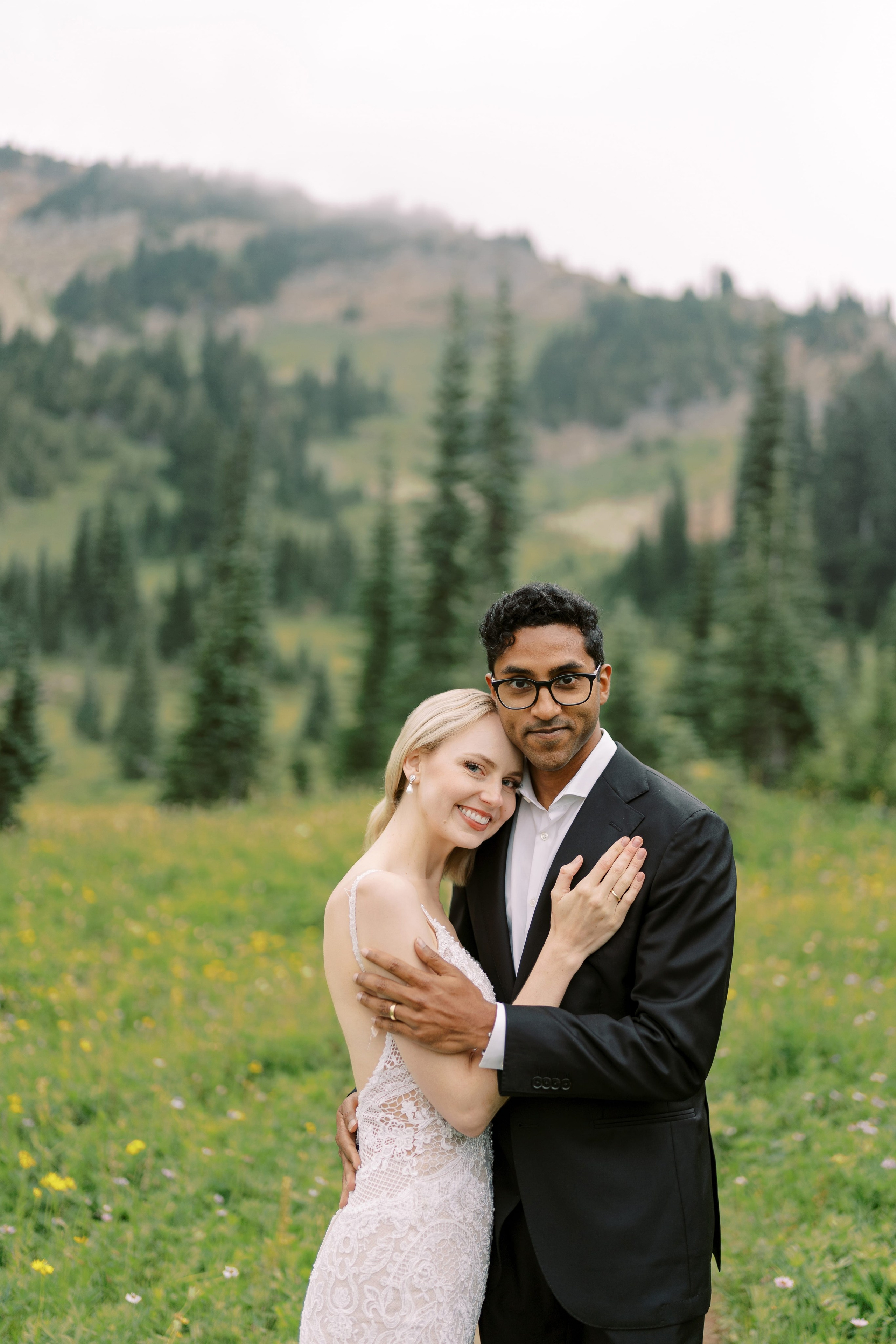 Rachel & Ryan Wedding photoshoot. August 2024. Little Tipsoo Lake, WA Day 2. EVAN ARISTOV WEDDING PHOTOGRAPHY — Seattle Wedding Photographer