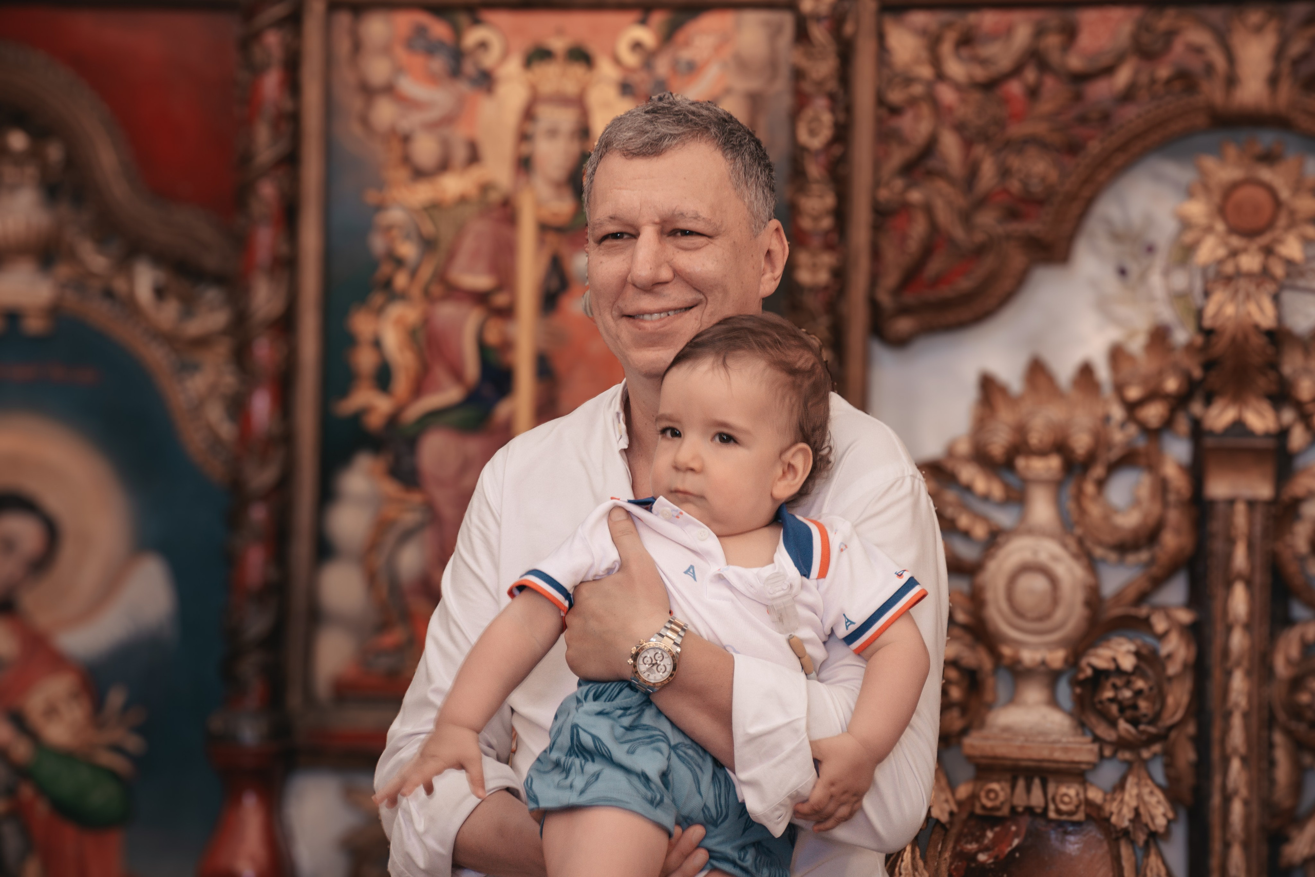 Lazar, krštenje i rođendan. BambinaaPhotography