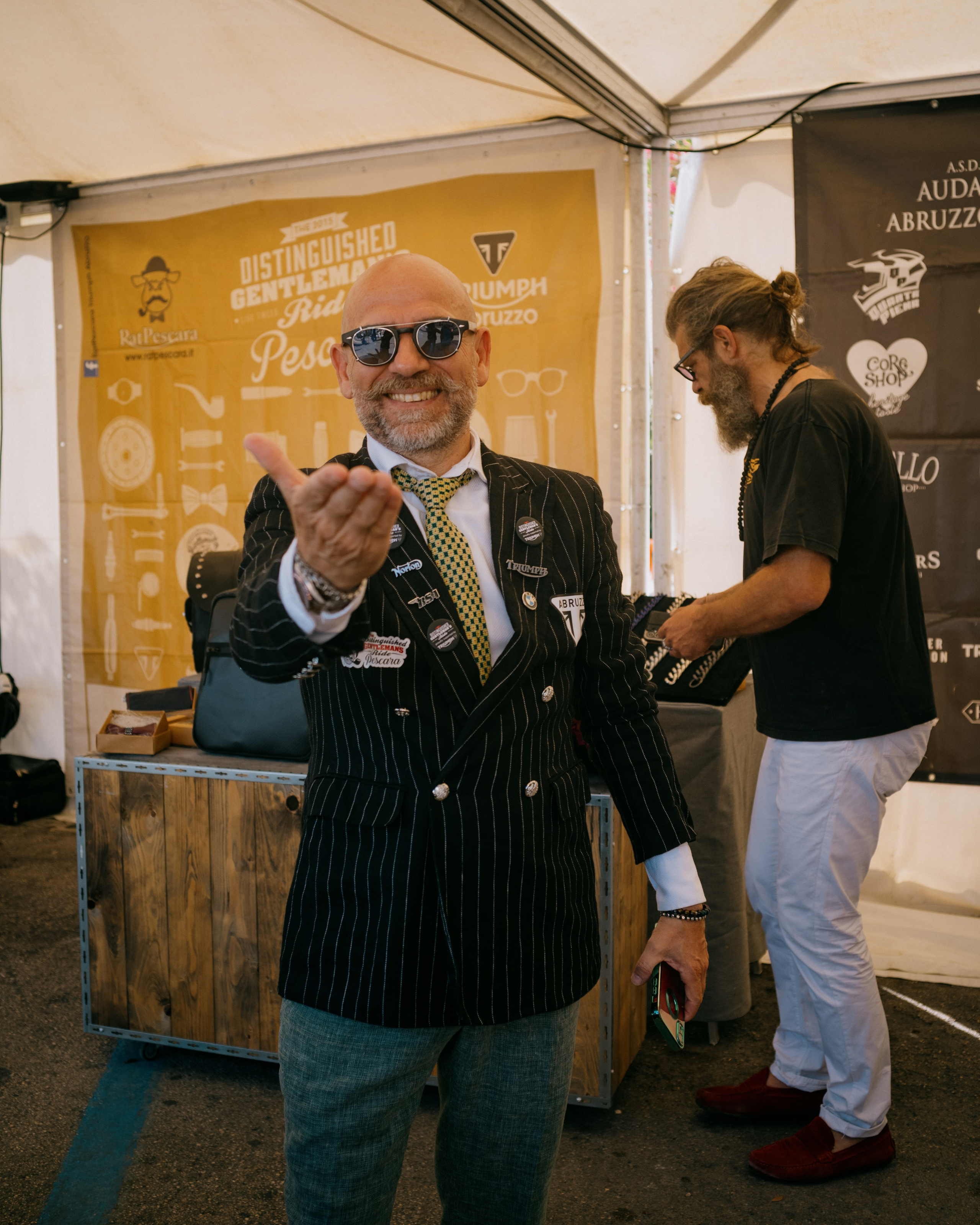 Distinguished Gentleman's Ride 2024. Photographer Iuliia Gladkikh, Italy, Abruzzo