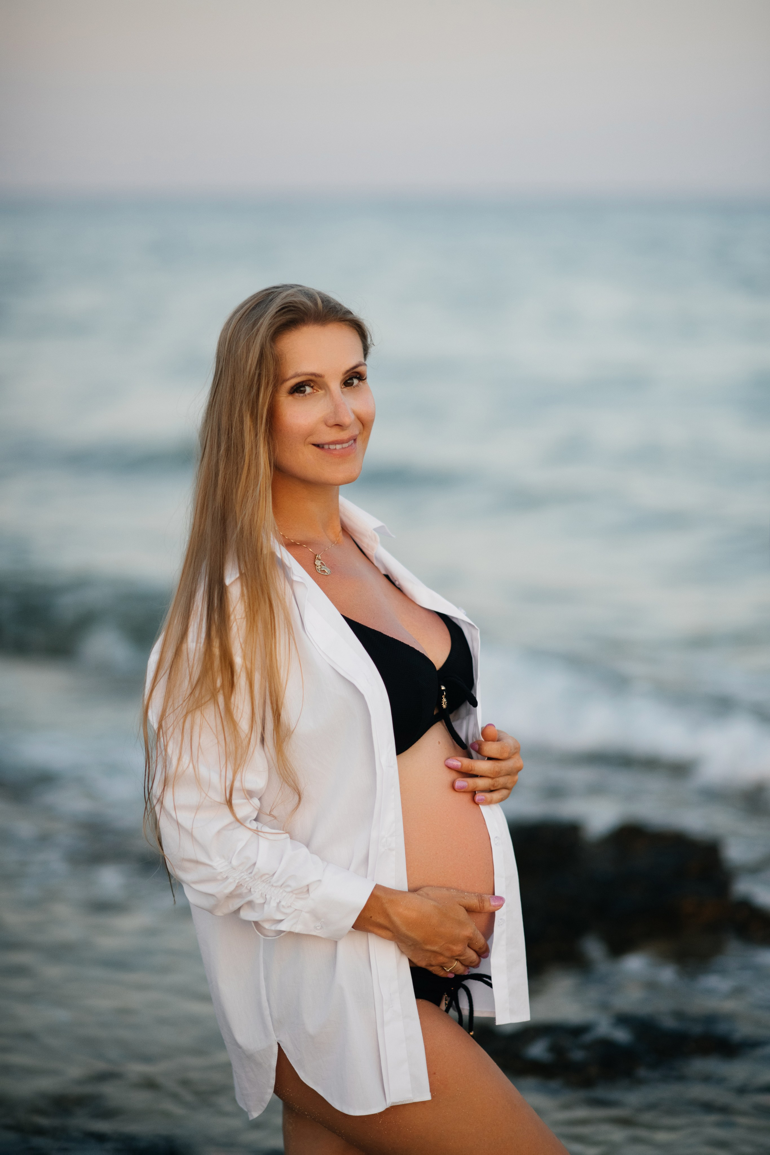 На пляже. Фотограф на Кипре