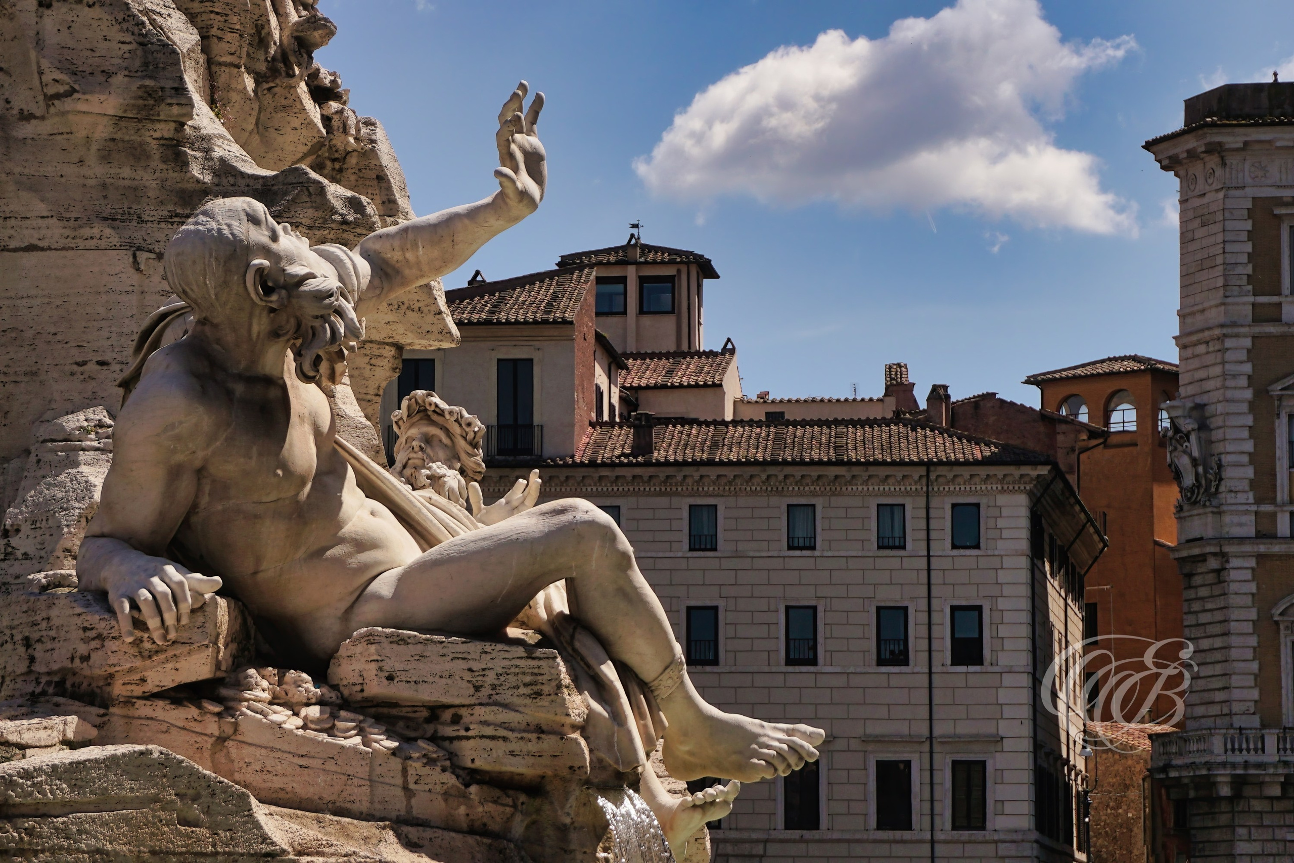 Photography of Italy — Rome, Piazza Navona, Fountain of the Four Rivers — Eduardo Bartoli Fine Art & Travel Photography