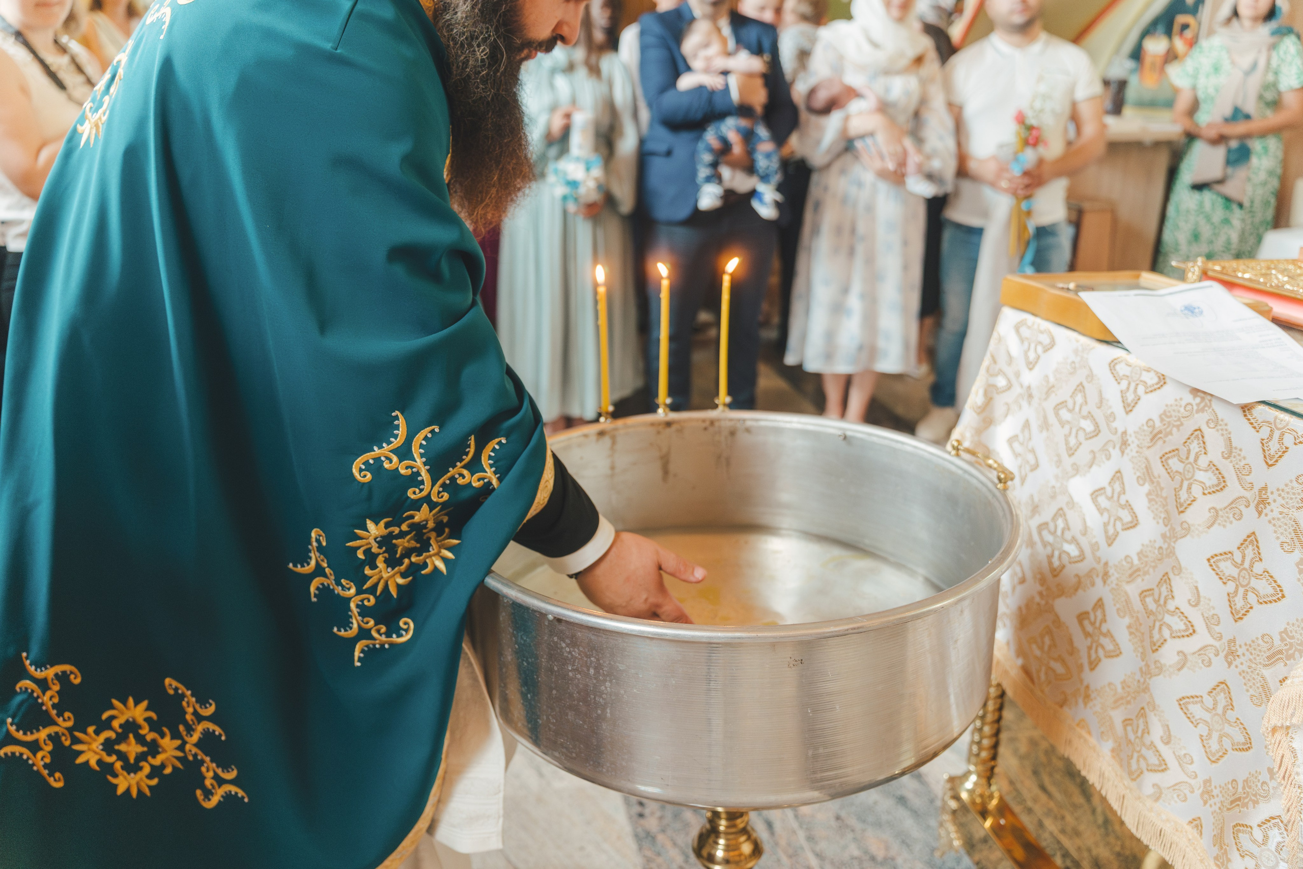 Théo Andrei`s Christening