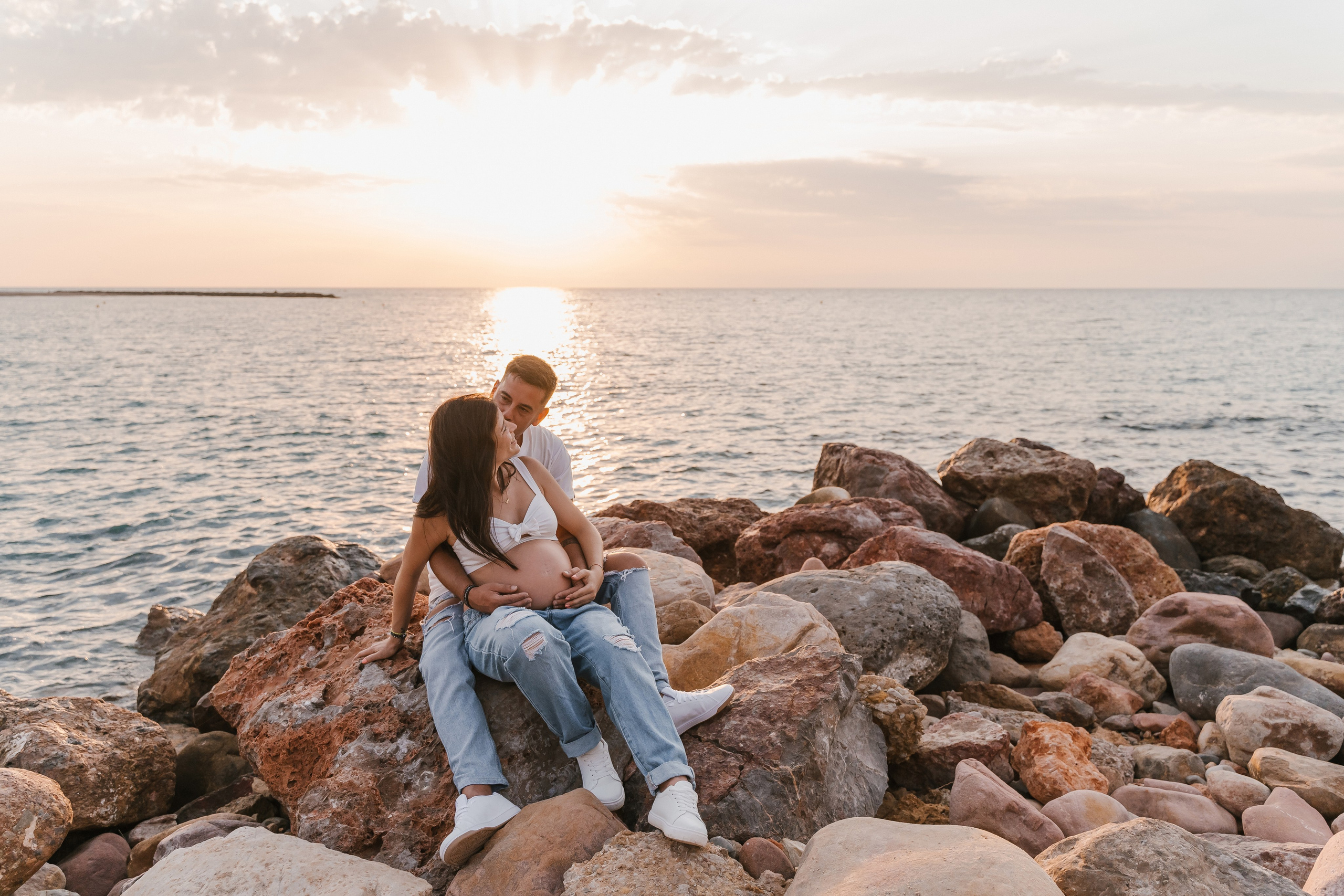 Gabriela y Jorge. Fotógrafa de bodas y familias en España, Valencia: Nadia ProFoto