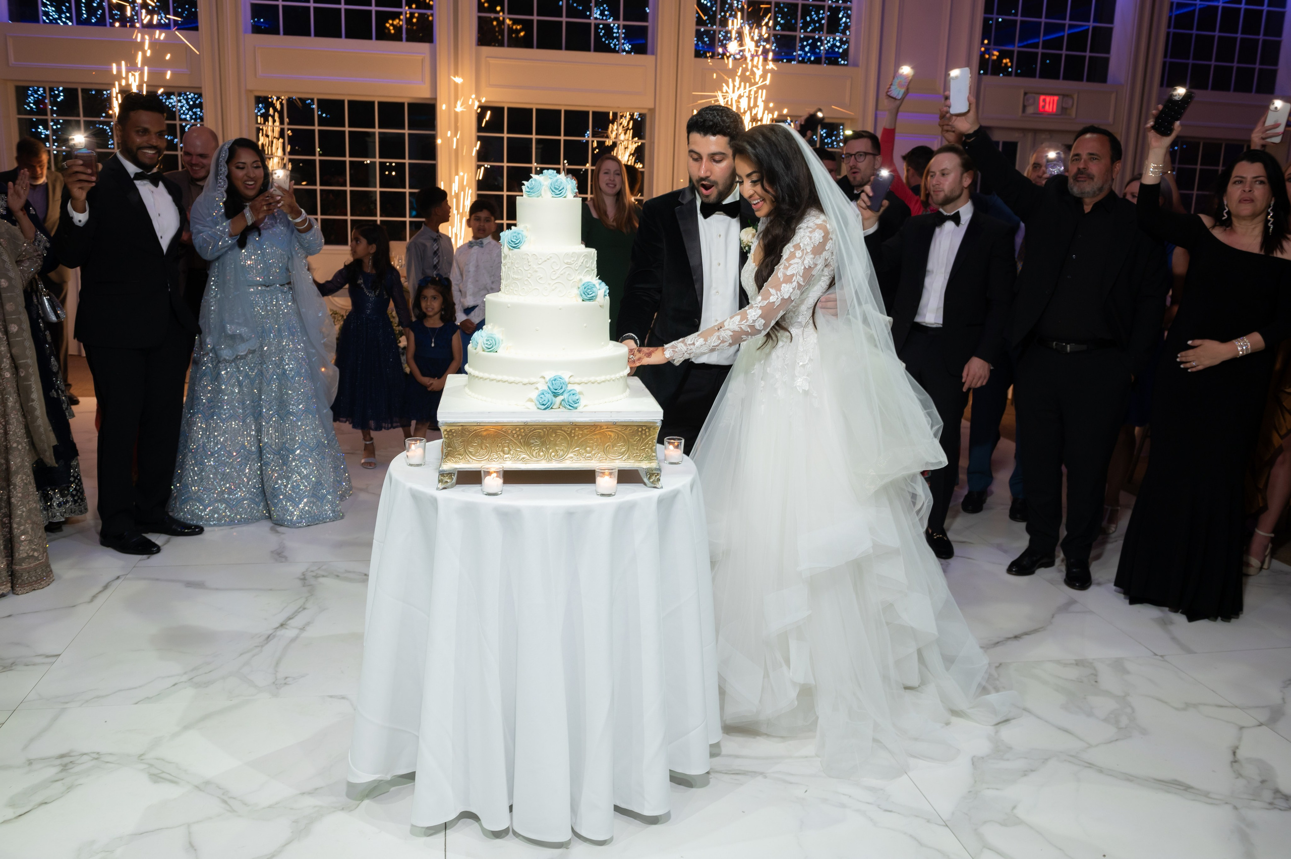 Reema & Brandon, The Estate at Florentine Gardens, NJ. Wedding Photo & Video