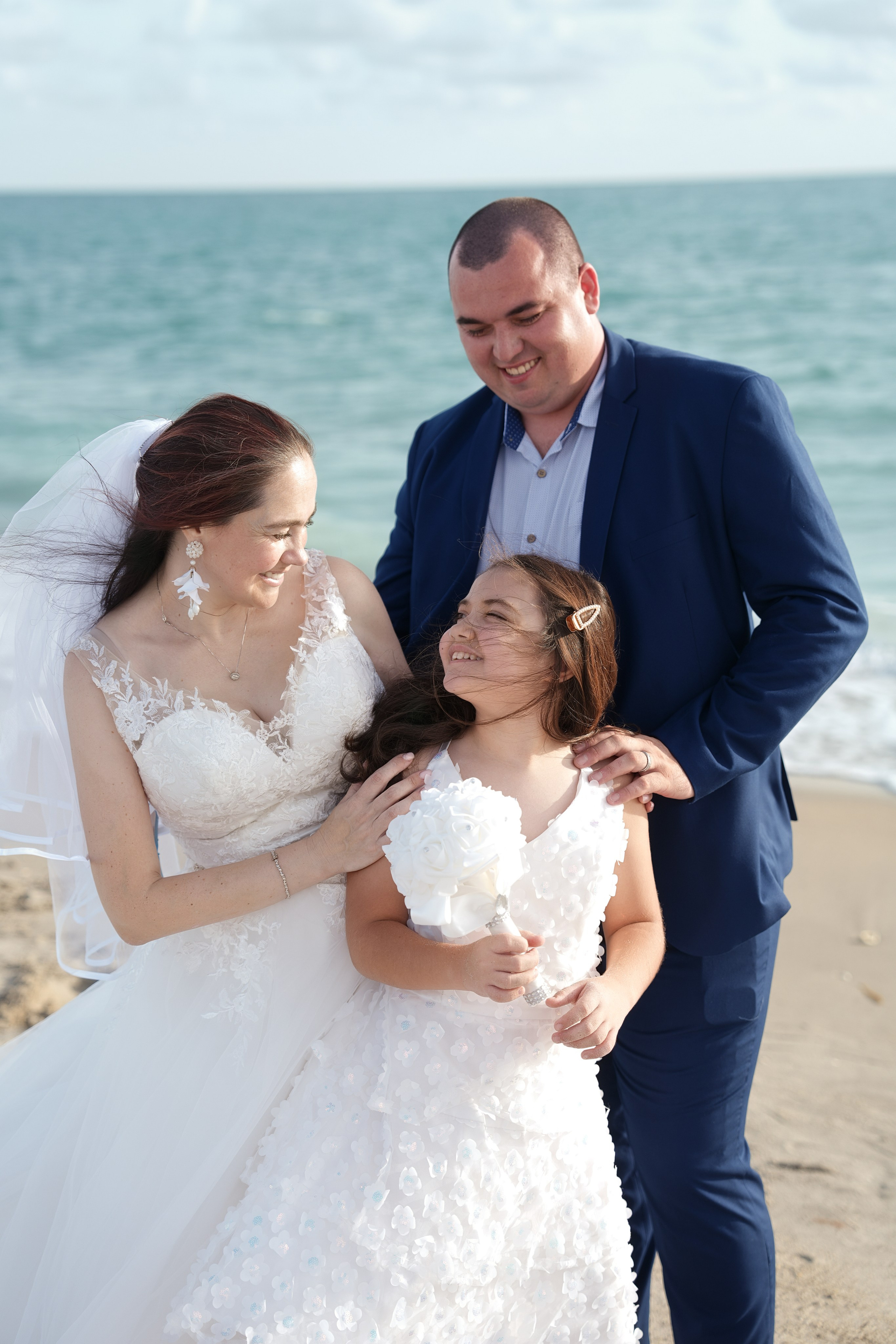Beach Wedding in Englewood, Florida. Wedding and family photographer Olga Belianskaia