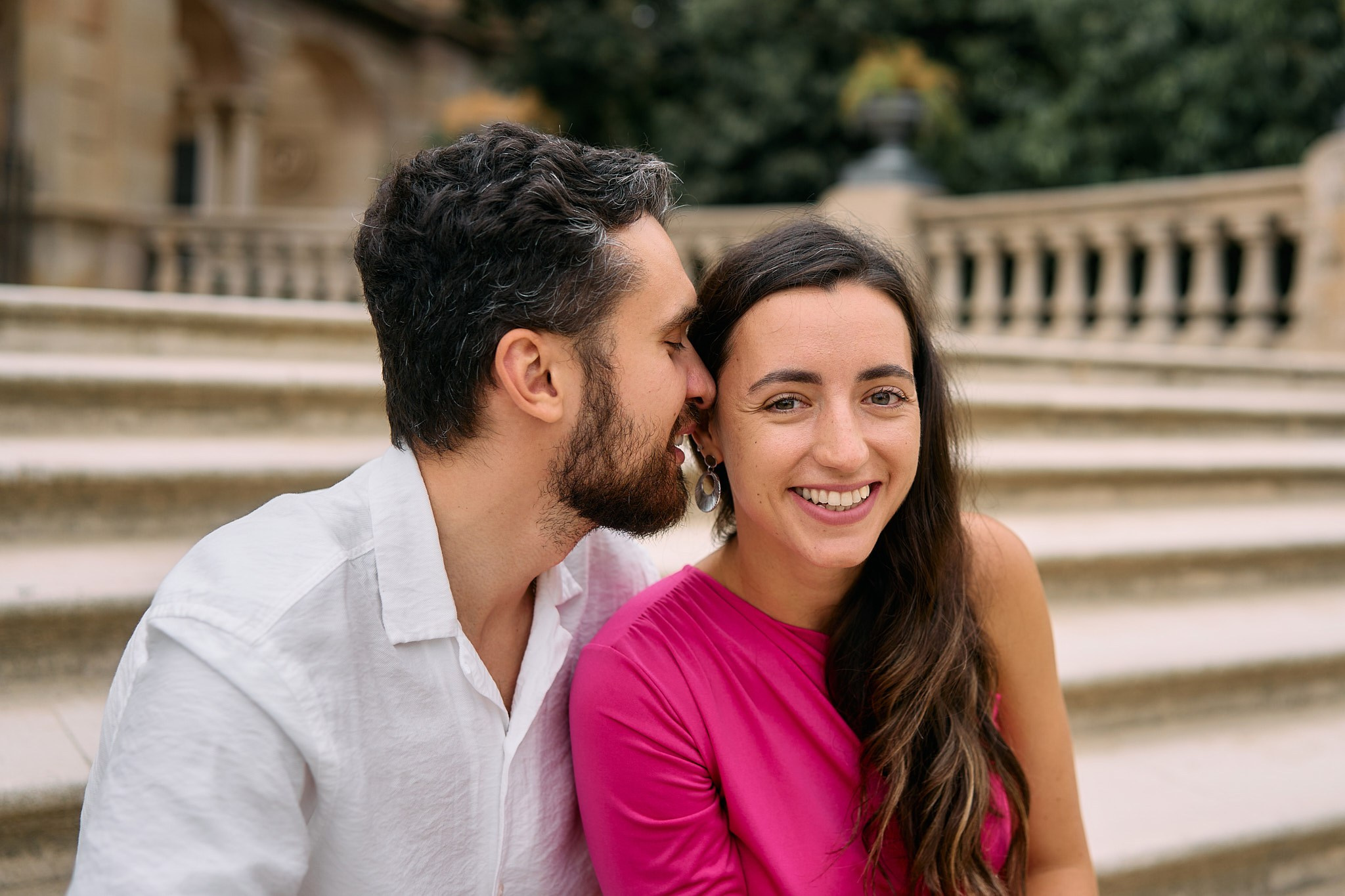 Description of the Ciutadella Parc location for a  love-story or individual photo shoot in Barcelona, examples of photos. POSTCARD.BCN Photographer Kate in Barcelona. Love-story, family or individual photo shoots