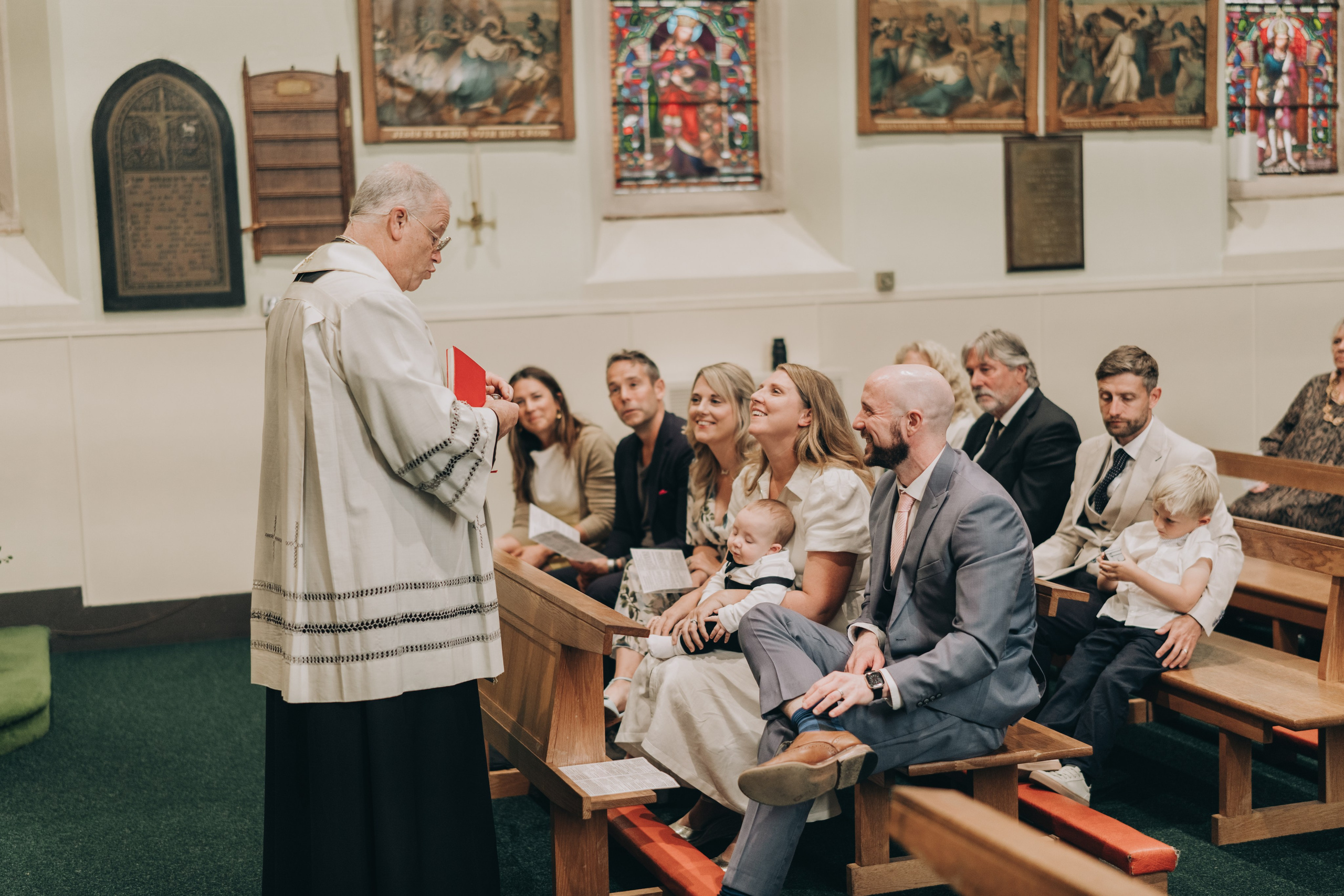 Baptism service. Newcastle Upon Tyne Photographer Yana Balatskaya