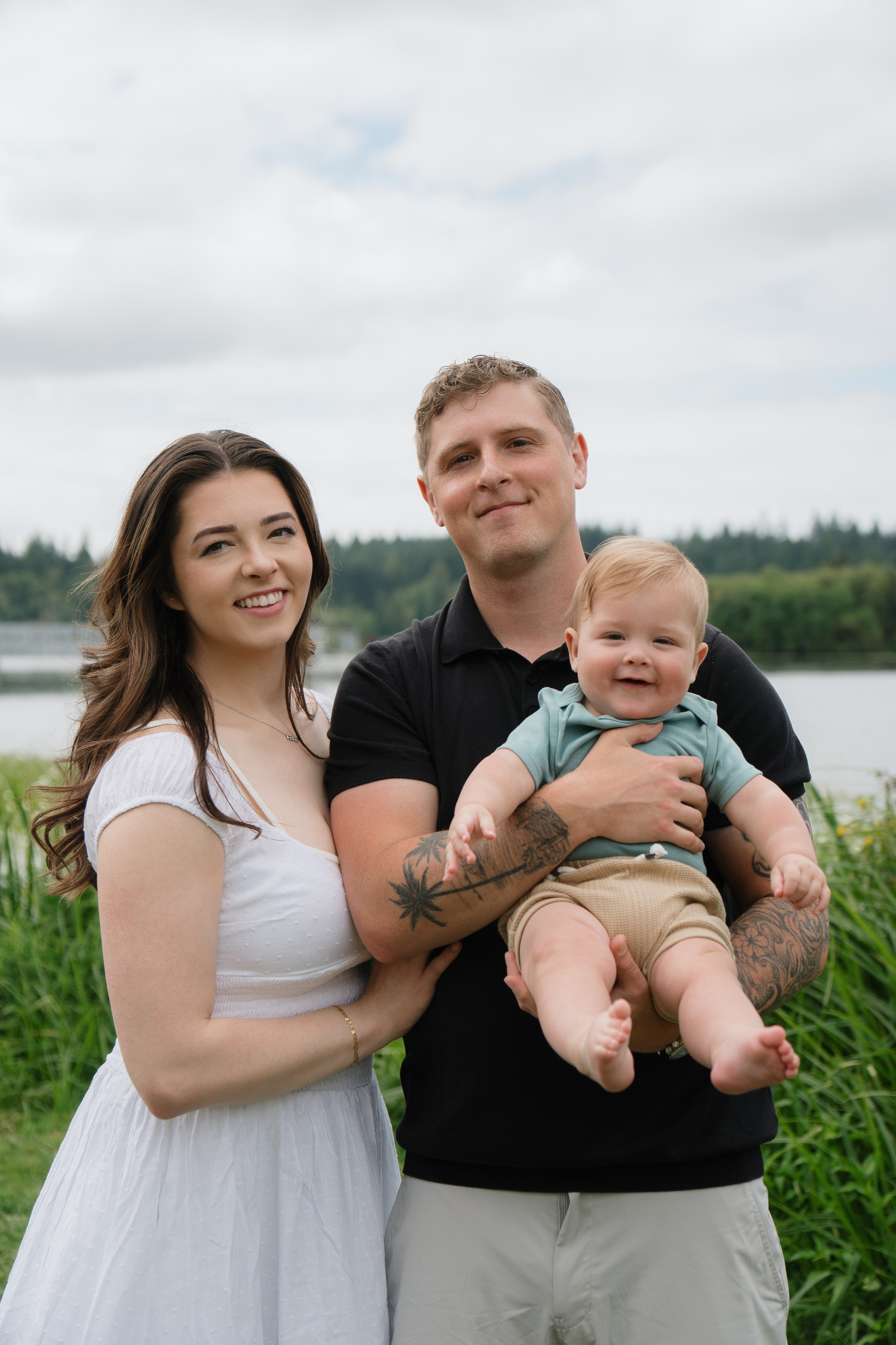 Austin’s family. Photographer in Washington Sophia D