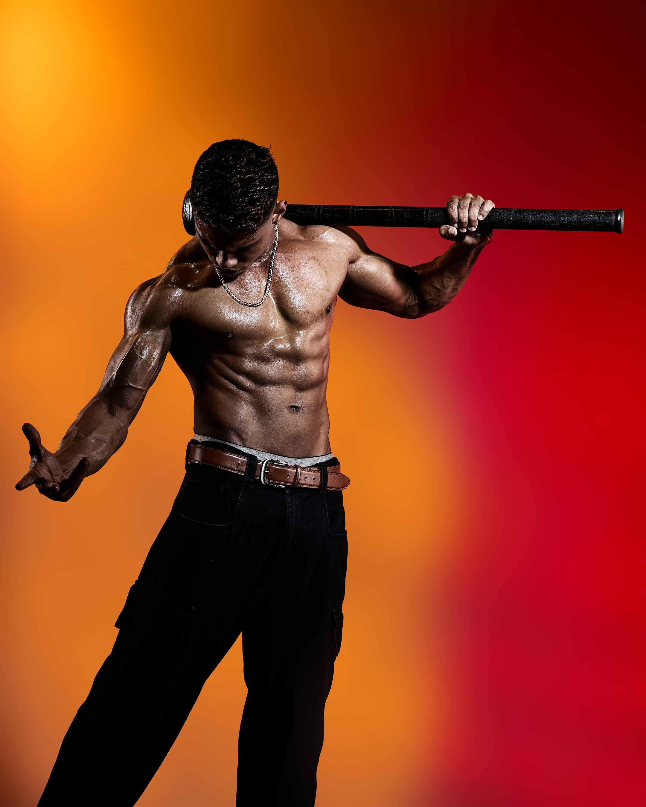 Bodybuilding Fitness Portrait in Chennai