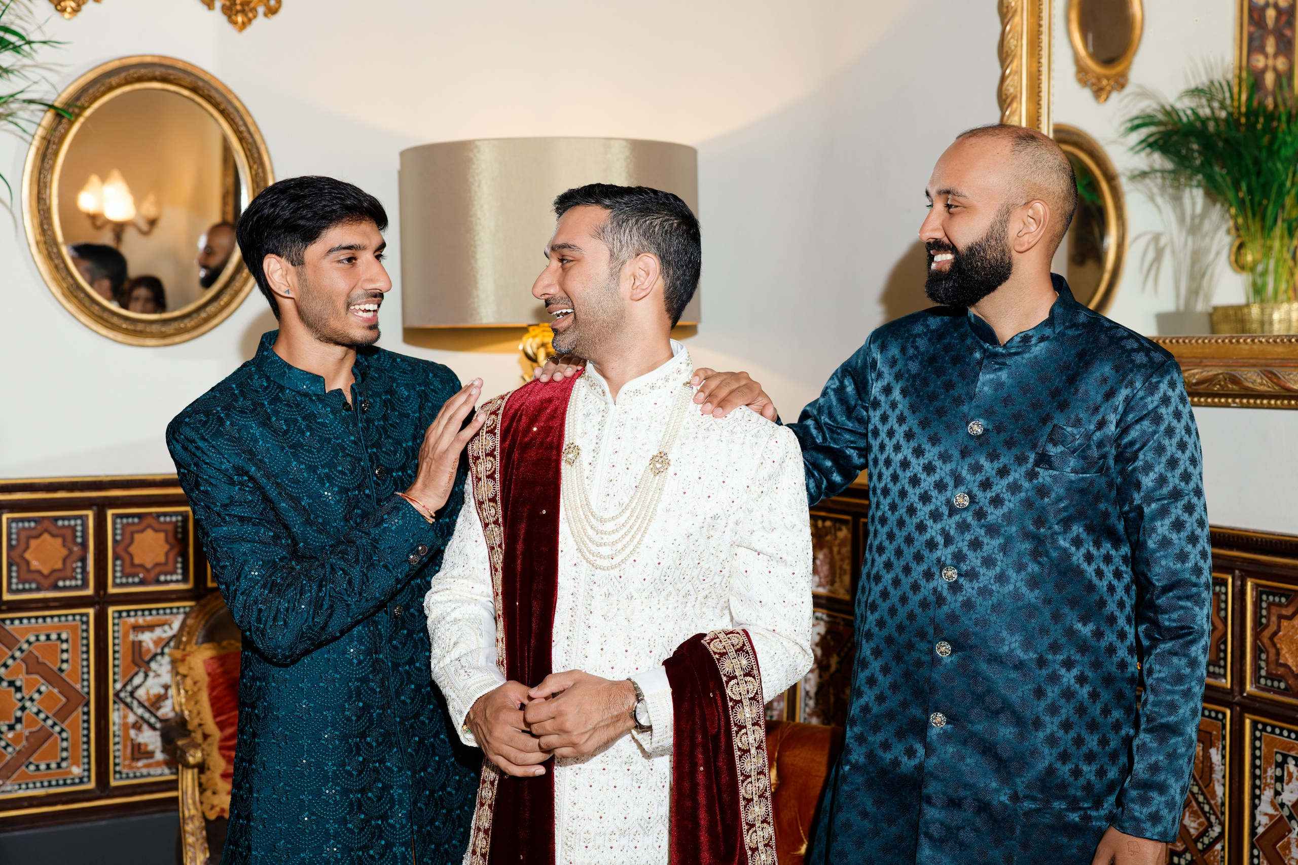 Indian wedding at Gran Villa Rosa, Barcelona