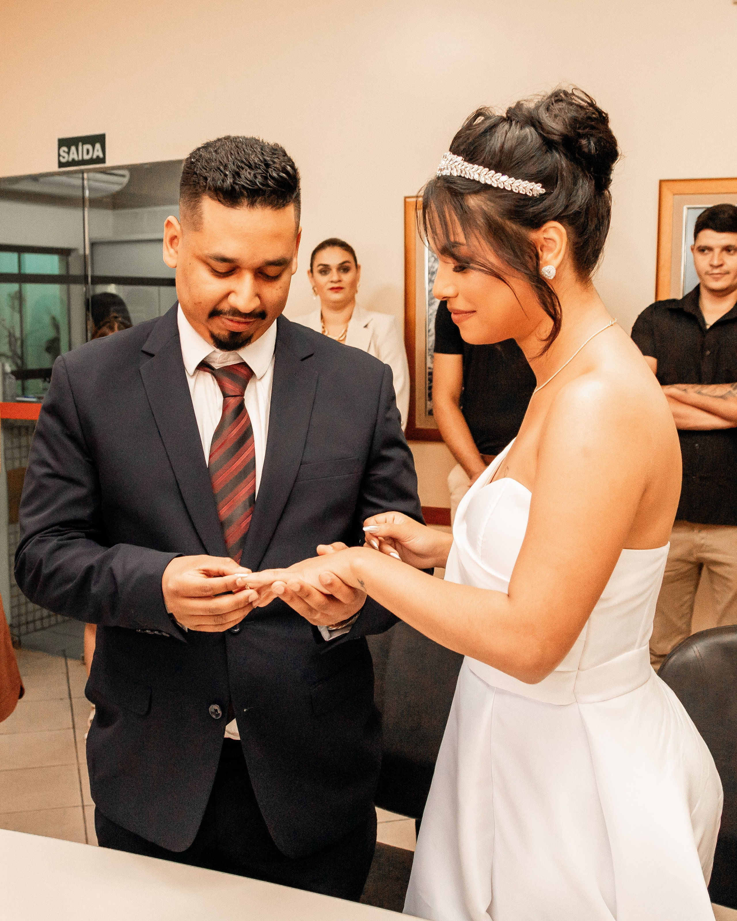 Civil Najara e Rafael. Fotógrafa de casamento e festa infantis em Marilía, São Paulo