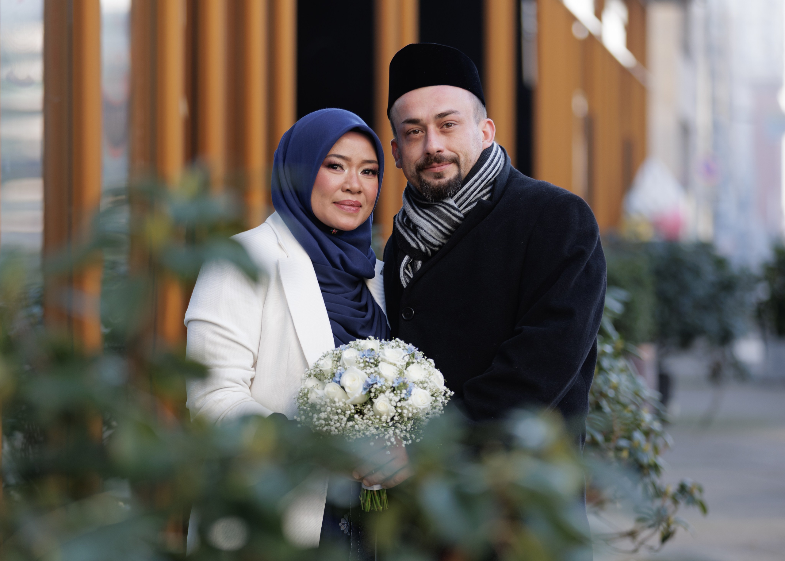 Hochzeitsfotografie in der Zentralmoschee Hamburg | Interkulturelle Harmonie & Architektonische Schönheit. Hochzeitsfotograf und Hochzeitsvideograf aus Hamburg | Roka21Film