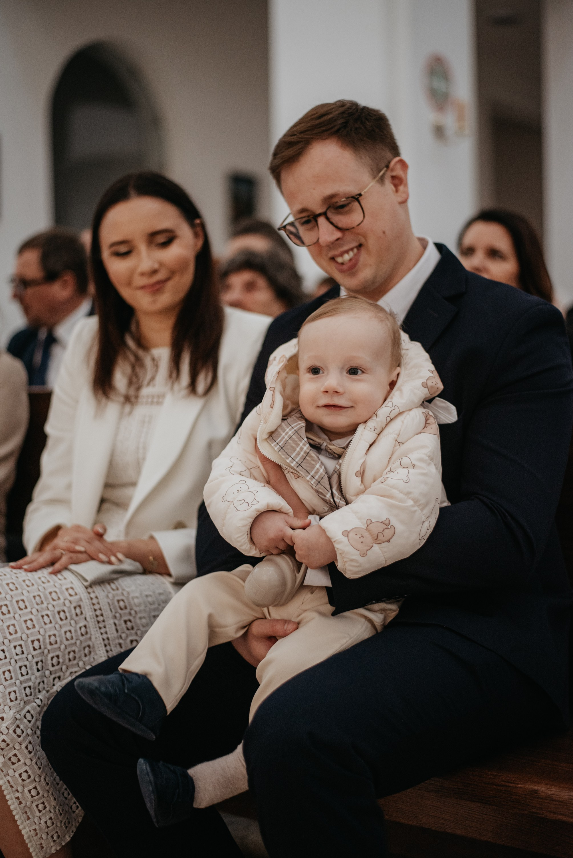 Chrzest Święty Wojtka. Dominika Strachacka Fotografia | Fotograf ślubny i rodzinny Opole Lubelskie Lublin