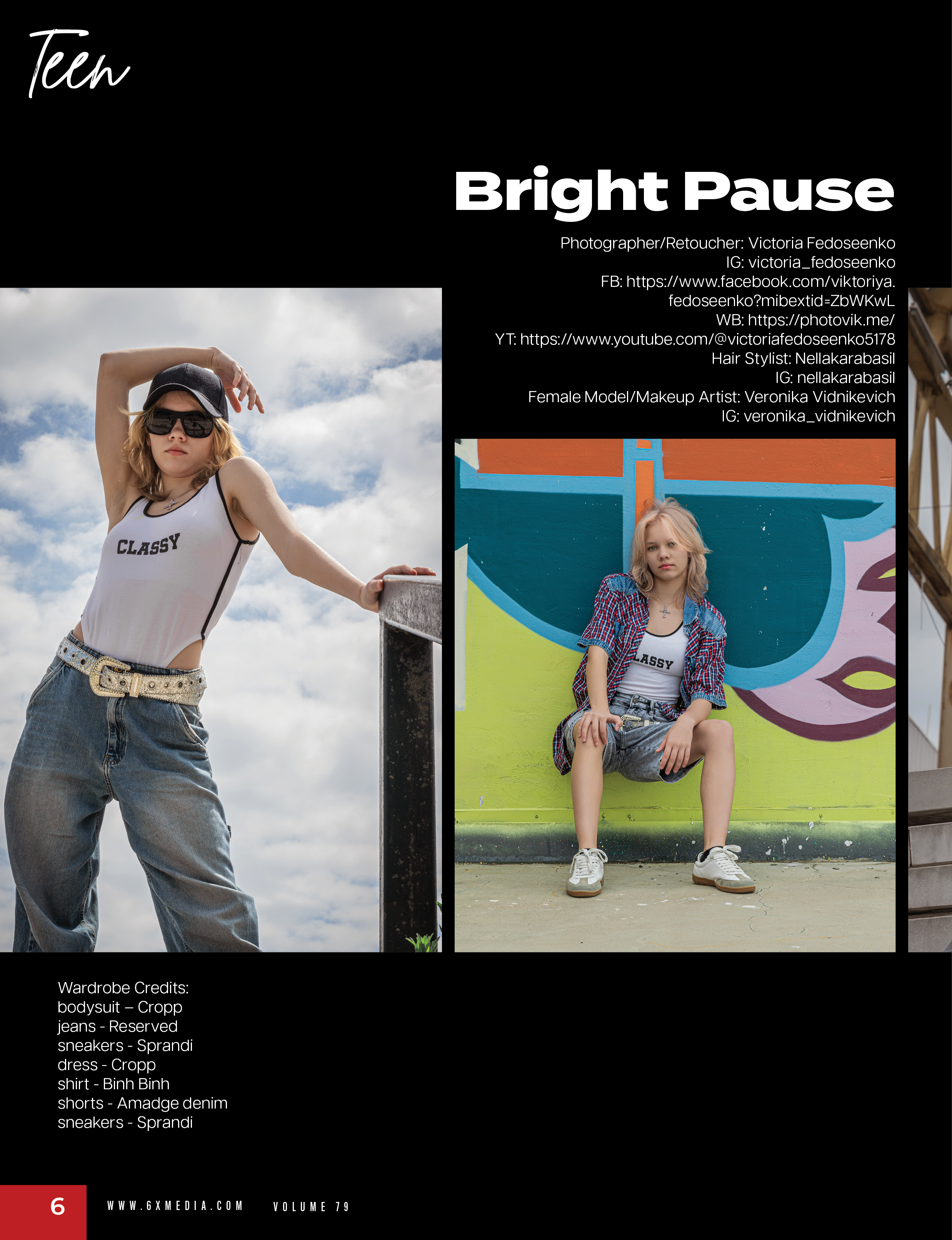 Girls — feminine beauty & fashion portraits. Victoria Fedoseenko. Photographer from Serbia