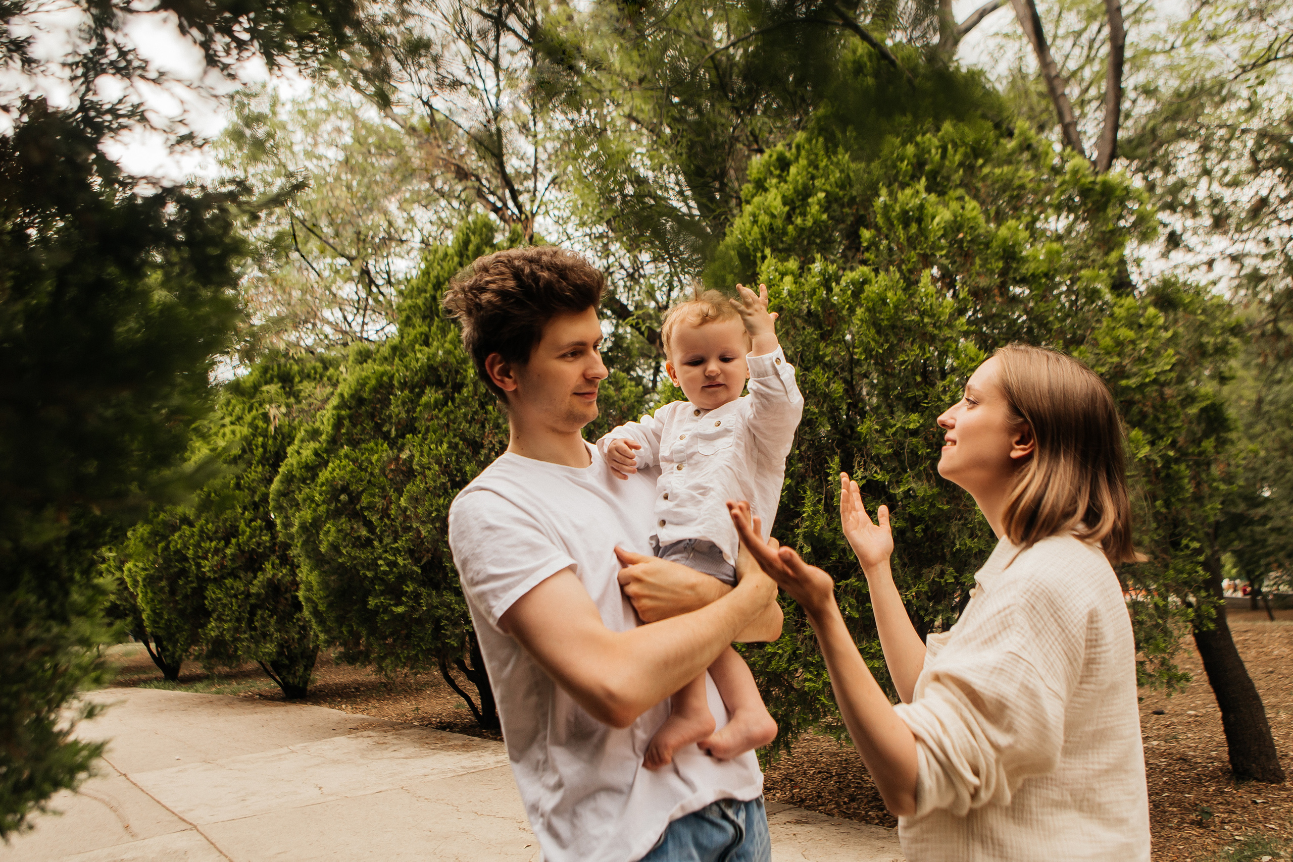 Даша, Миша и Эмиль. Ирина Крохалева. Семейный фотограф в Мехико, Мексика