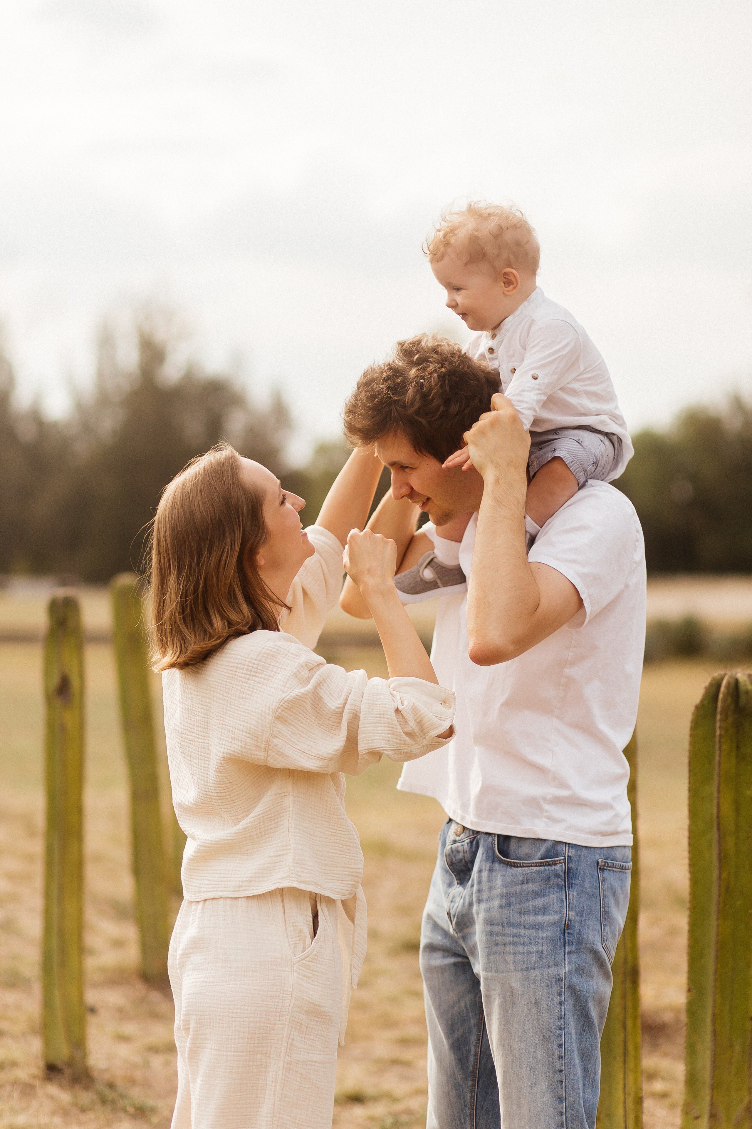 Даша, Миша и Эмиль. Ирина Крохалева. Семейный фотограф в Мехико, Мексика